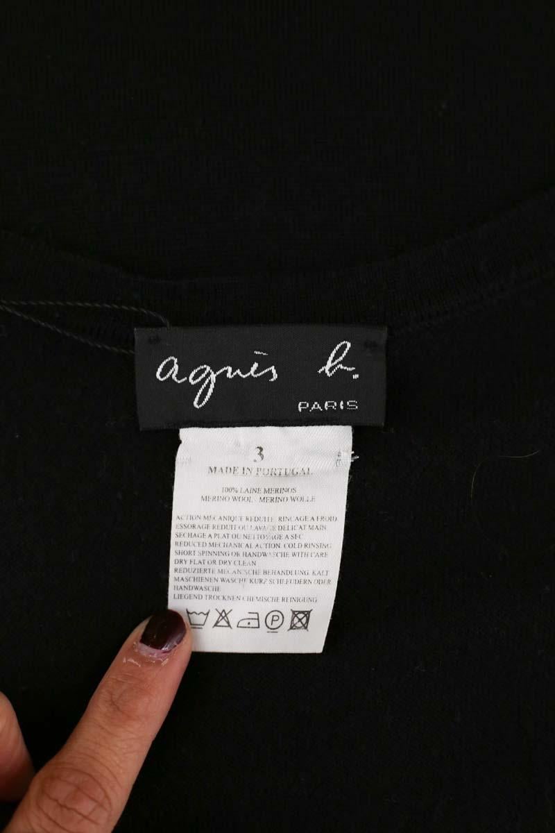 V-neck dress AGNES B. - Seconde Main Black