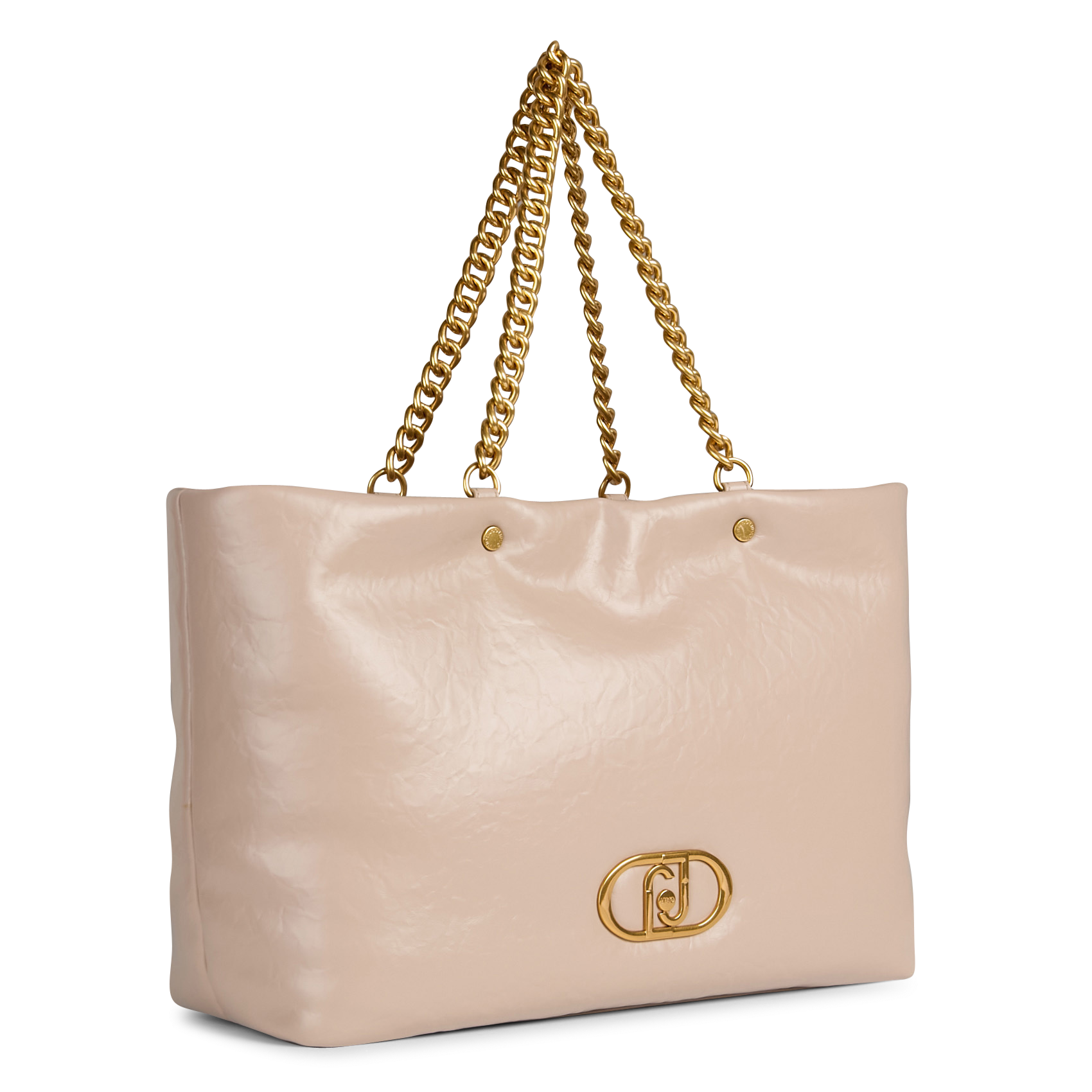 Sac large à chaines LIU JO Beige