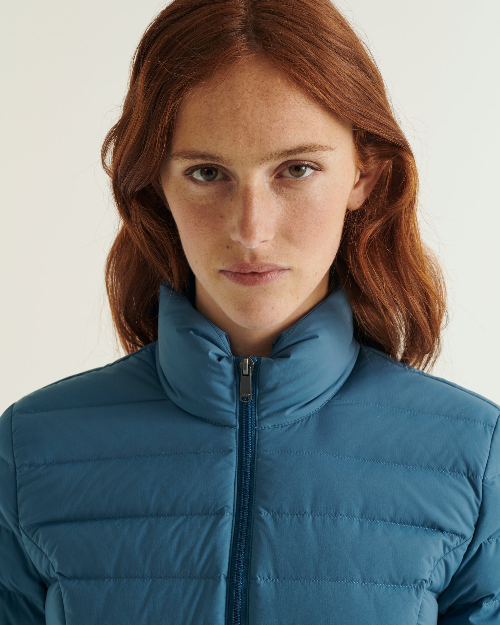 Lightweight stretch down jacket Maia JOTT Blue