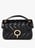 Small quilted leather bag SANDRO