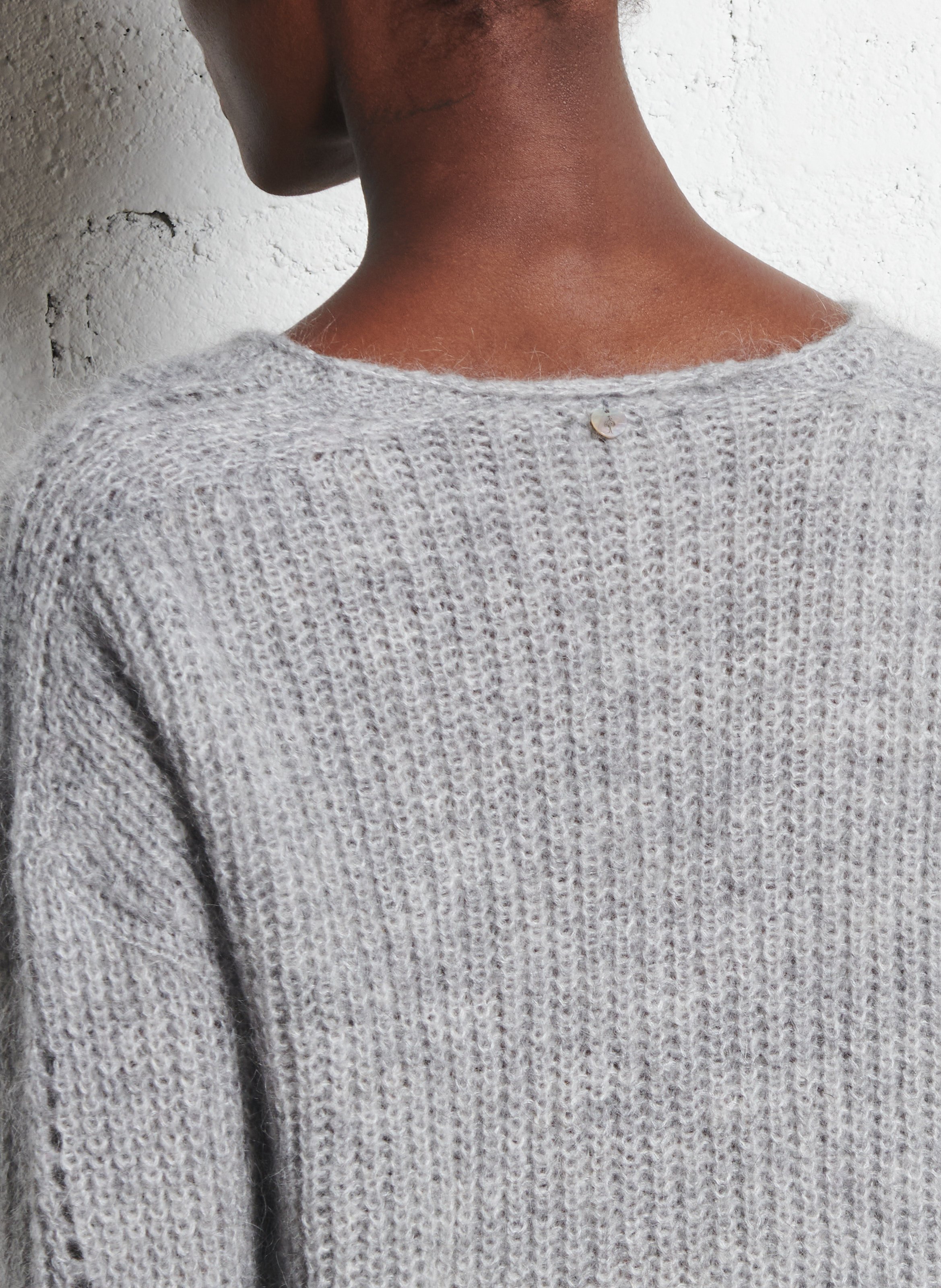 Trui met coltrui ONE STEP Grijs