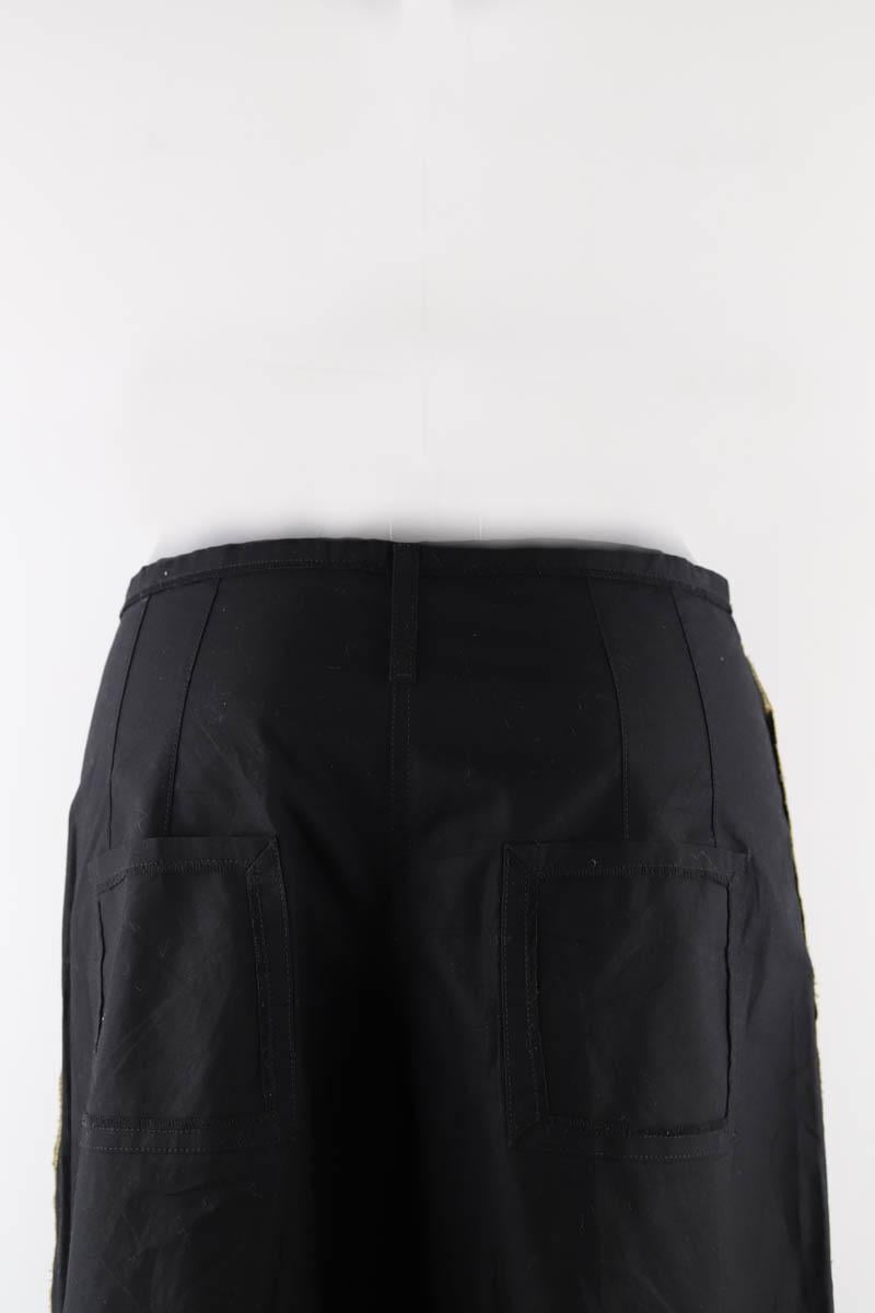 Cropped cotton pants SONIA RYKIEL - Seconde Main Black