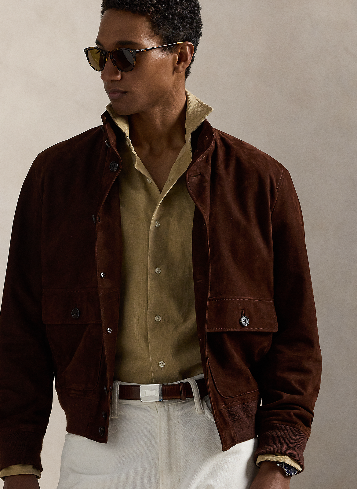 Baumwoll-Bluse POLO RALPH LAUREN Beige