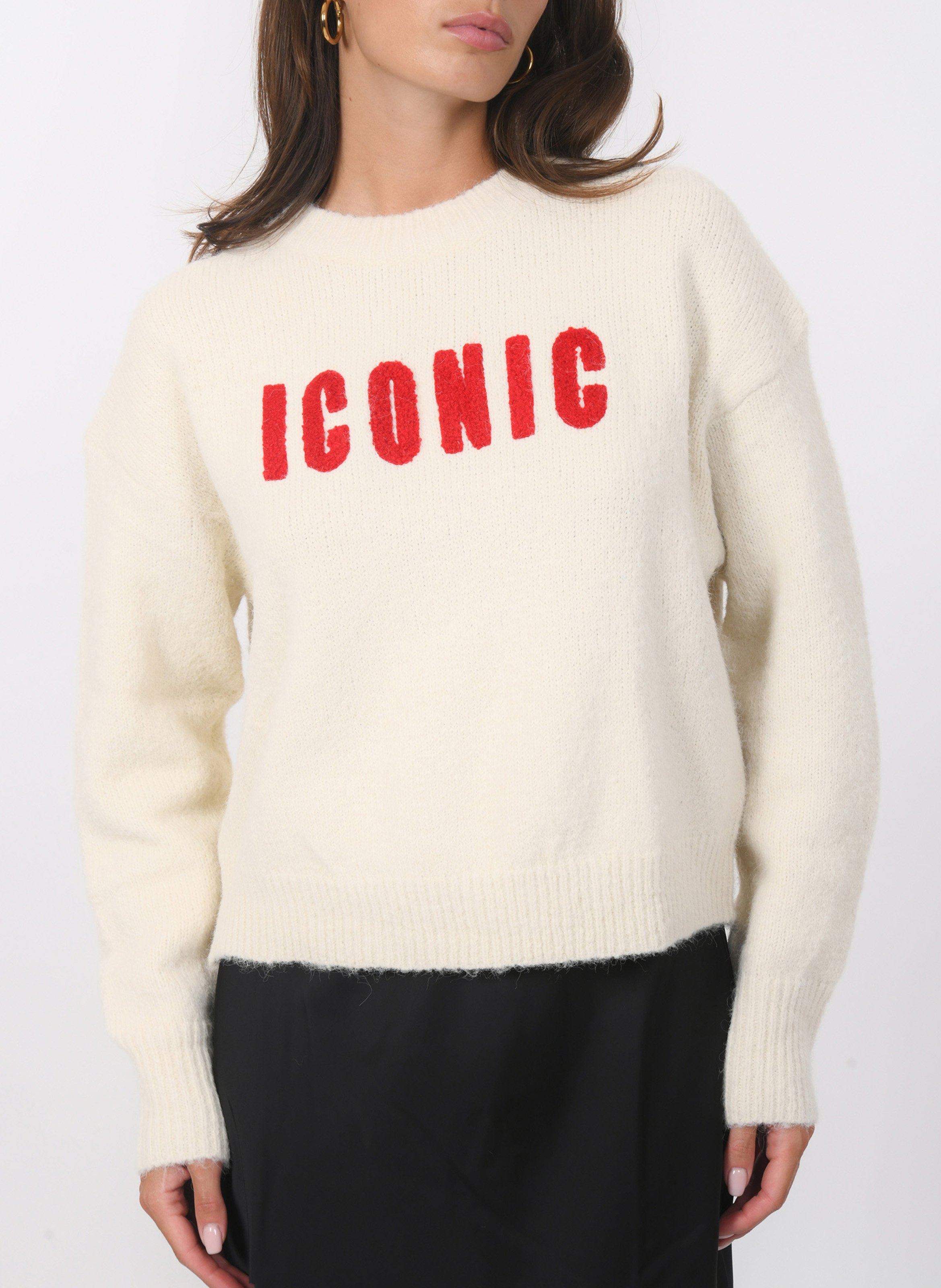 Oversize-Pullover KOOKAI Weiss