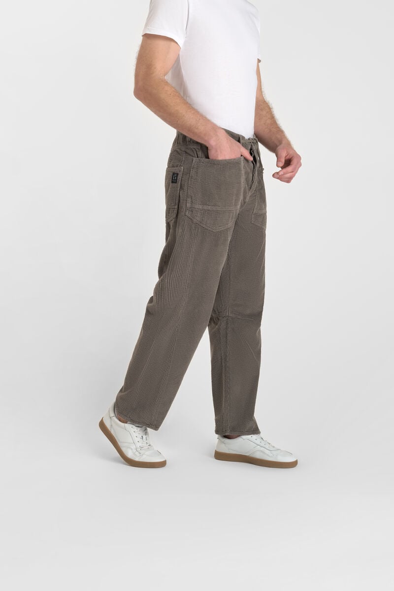 Loose, wide-leg pants LE TEMPS DES CERISES Grey