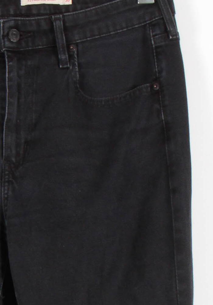 Cropped slim jeans with studs LEVI'S - Seconde main Black