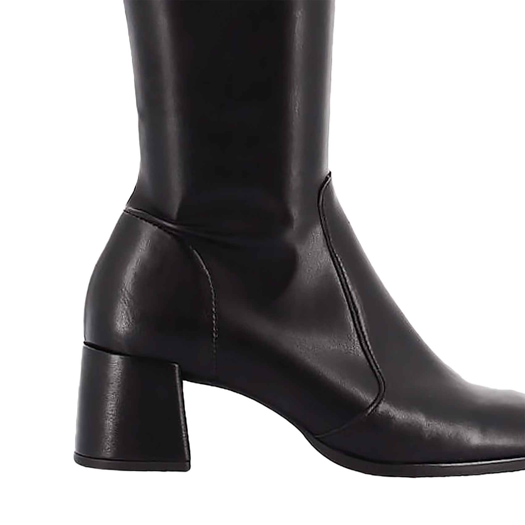 Leather boots JONAK Black