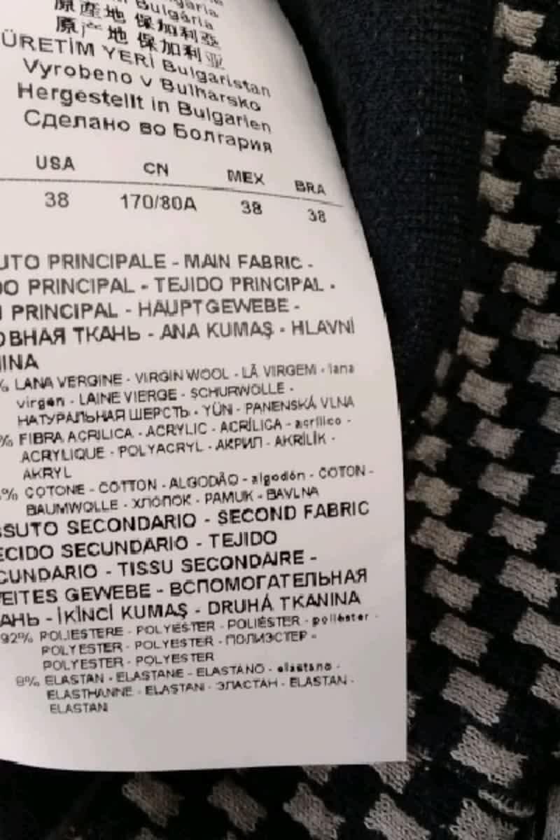 JACKET ARMANI - SECONDE MAIN Black