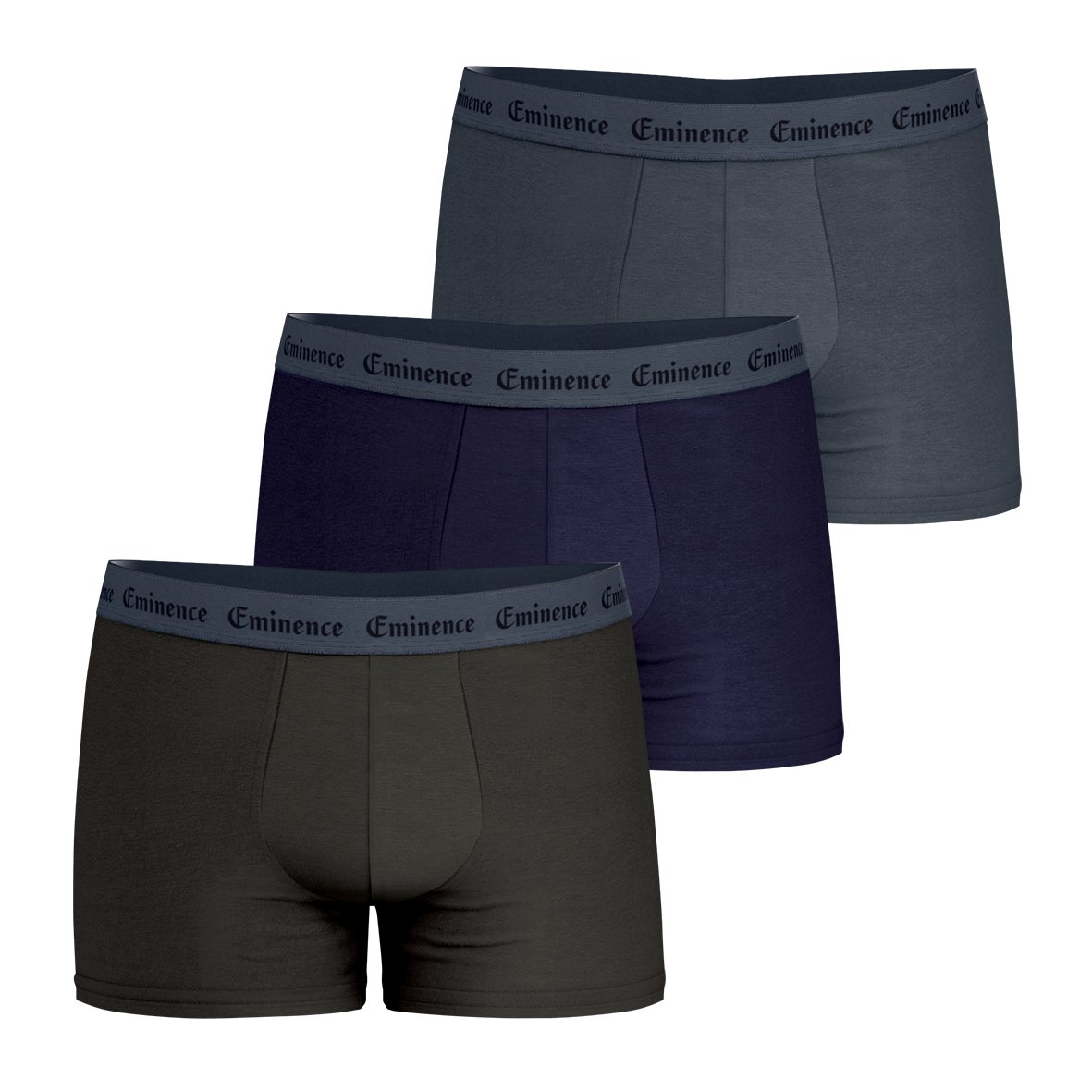 Boxer shorts, pack of 3, business EMINENCE Multicolored