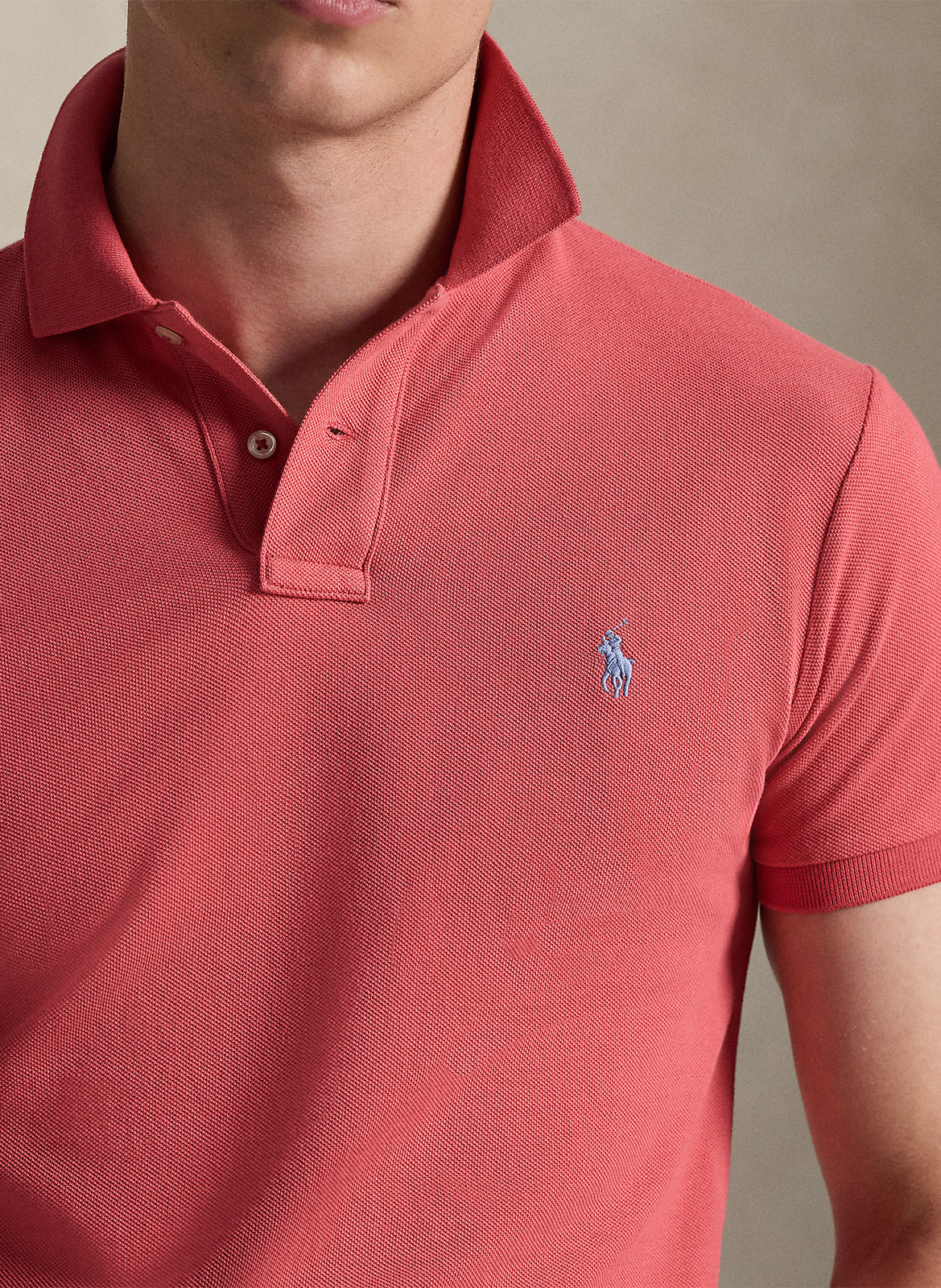 Cotton polo shirt POLO RALPH LAUREN Red