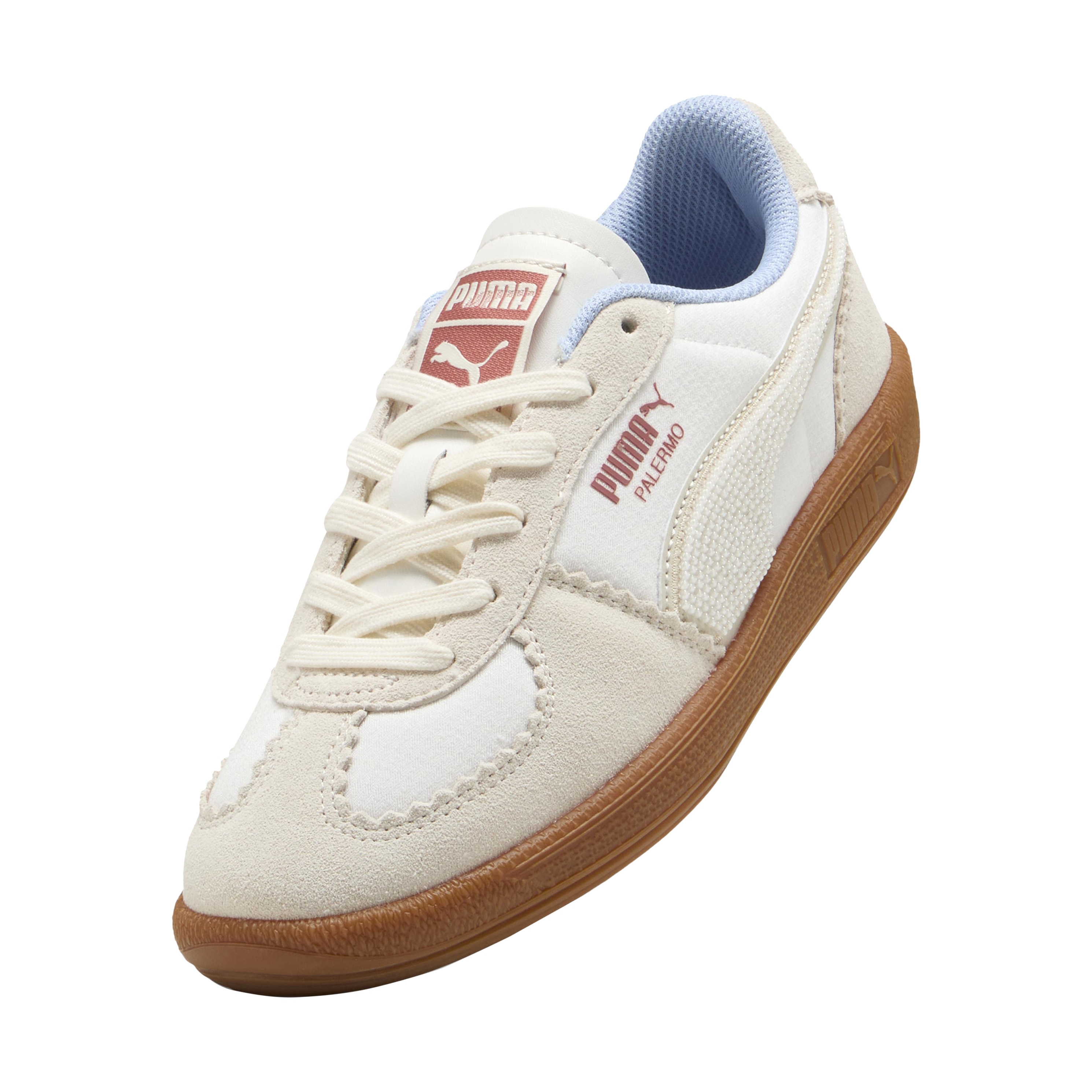 Low leather sneaker Palermo Gentle Meld WNS PUMA White