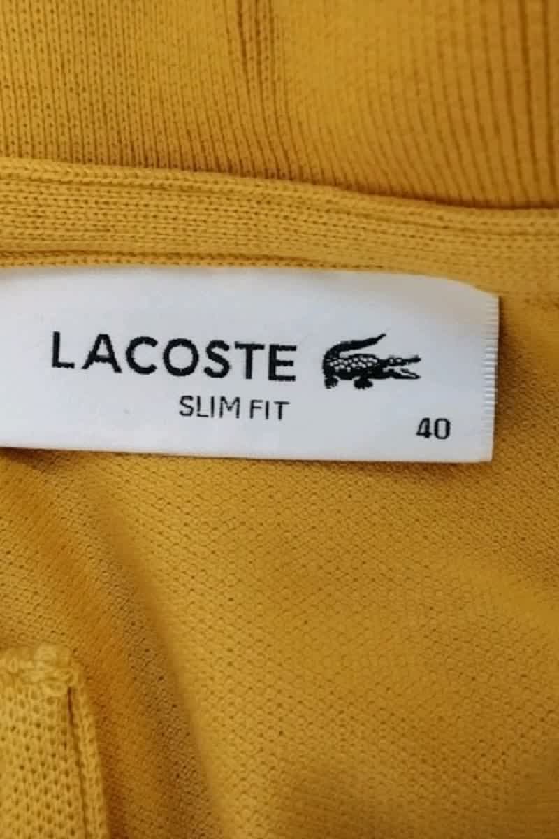 Polo shirt LACOSTE - SECONDE MAIN Yellow