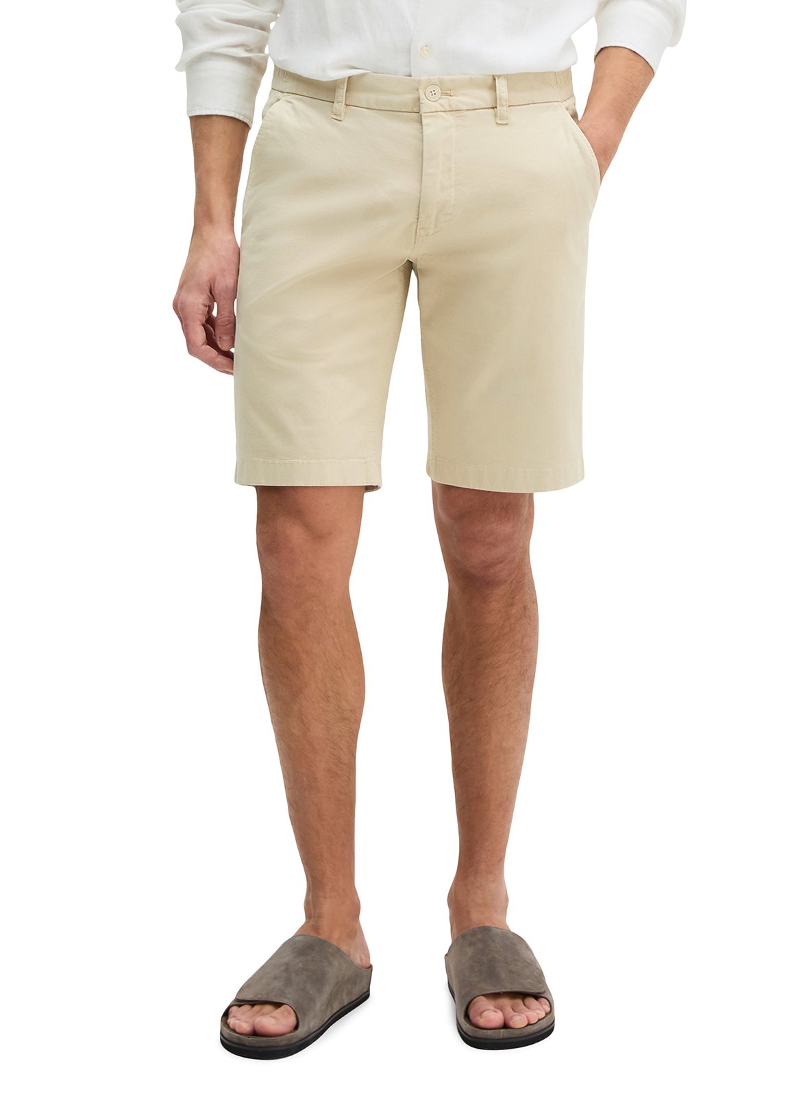 Cotton shorts MARC O'POLO Beige