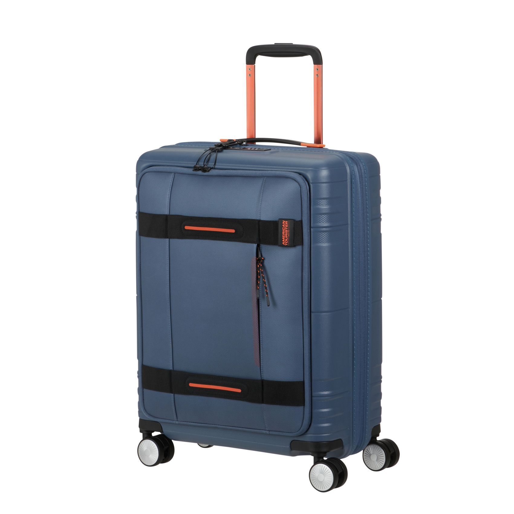 Hello cabin suitcase 4 wheels business case size s AMERICAN TOURISTER Multicolored