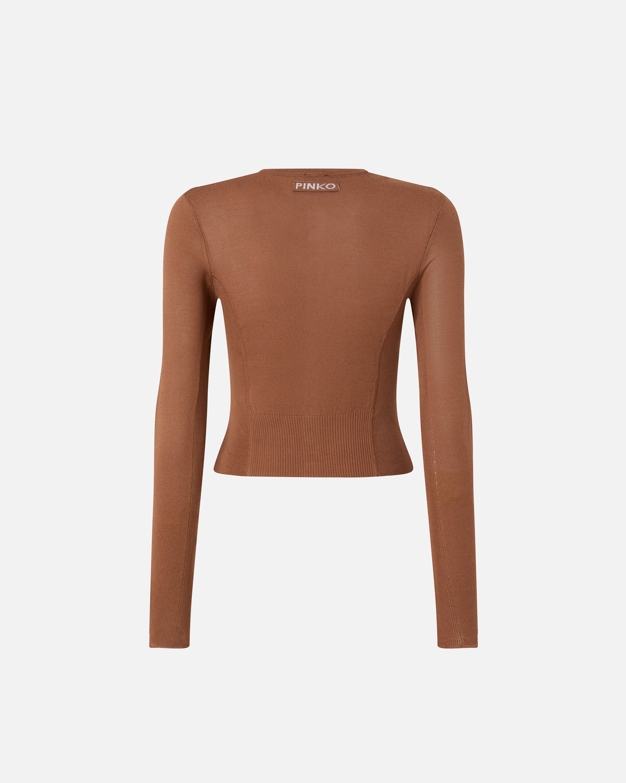 Cardigan avec boutons en nacre PINKO Rose