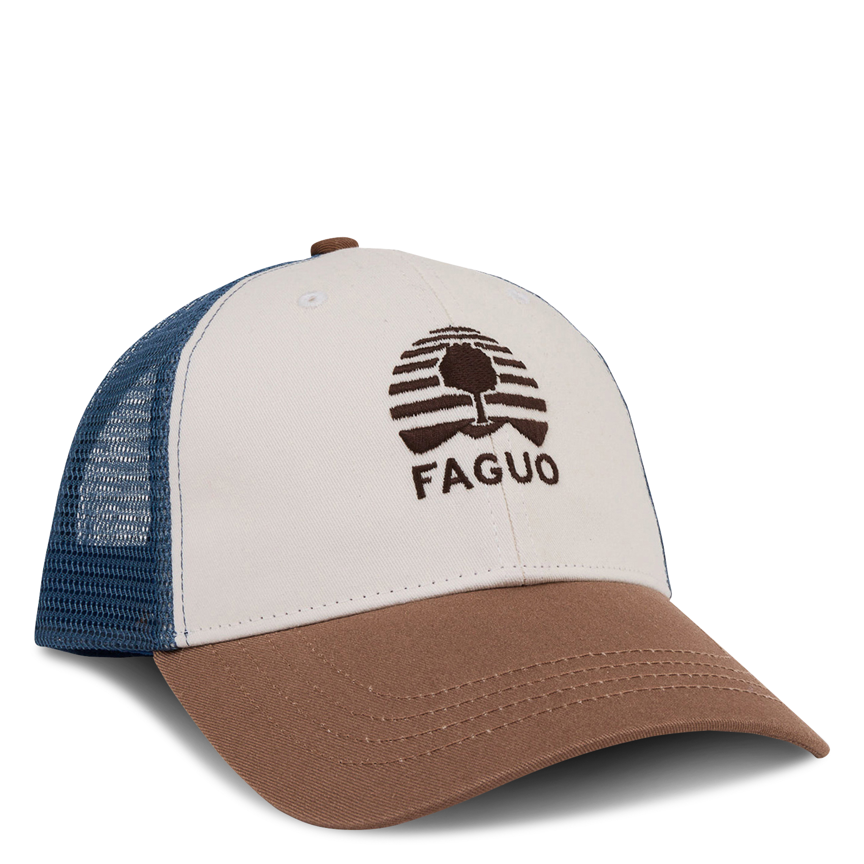 Casquette en coton FAGUO Mehrfarbig