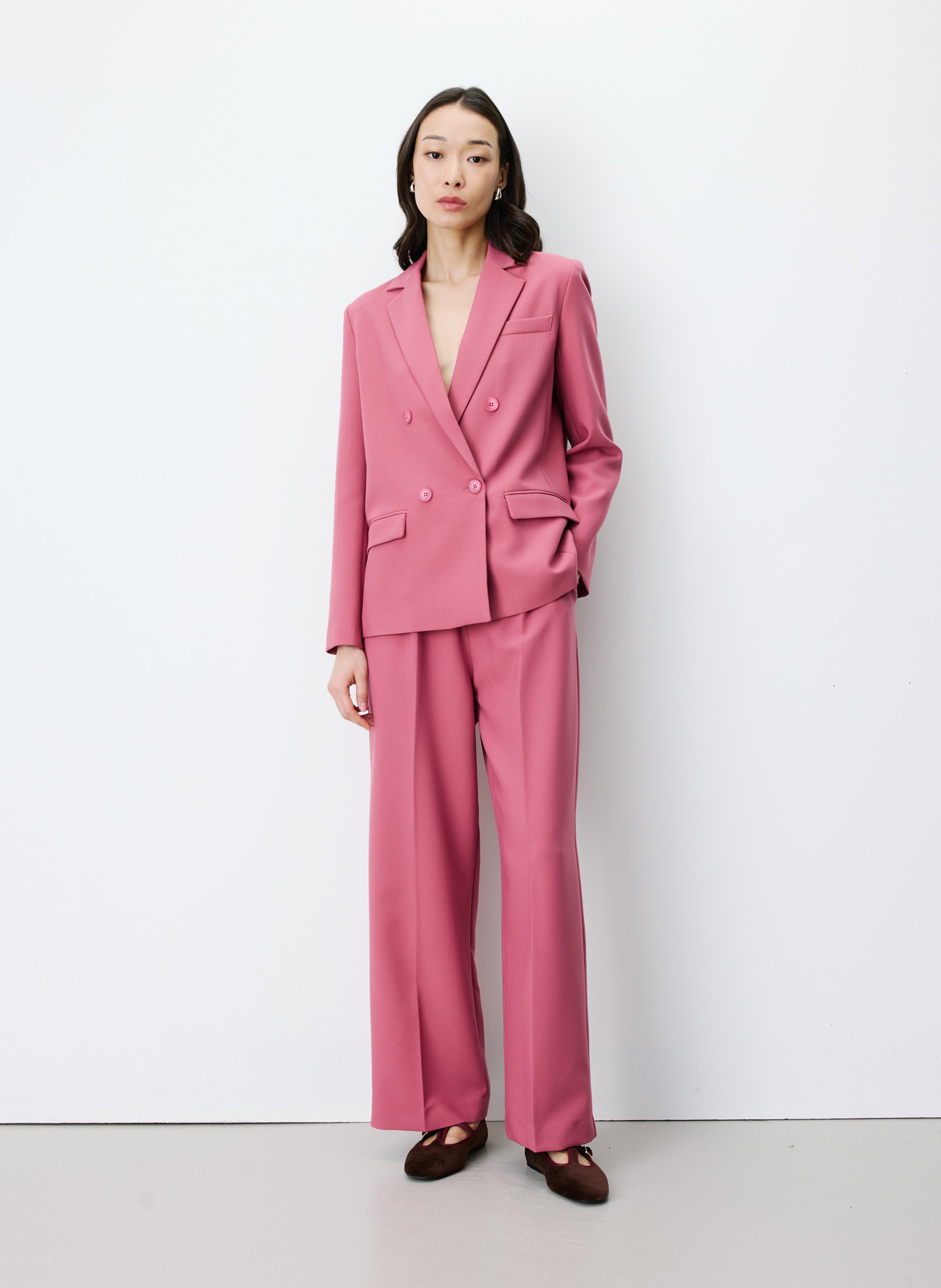 Straight suit jacket GRACE ET MILA Pink