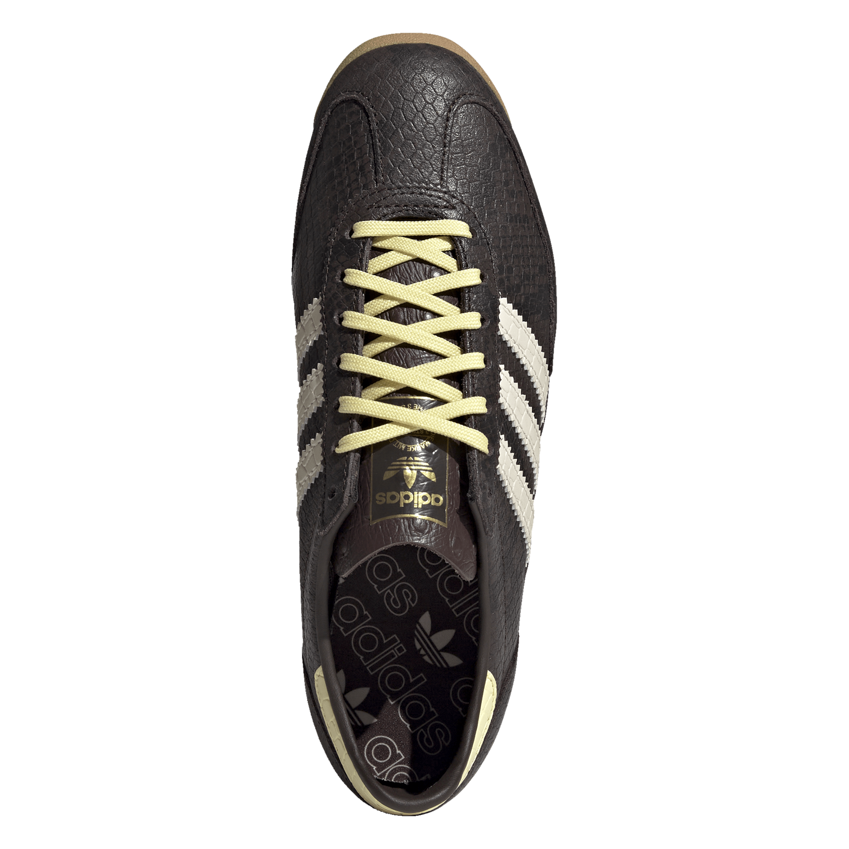 Low-top lace-up sneakers ADIDAS Brown