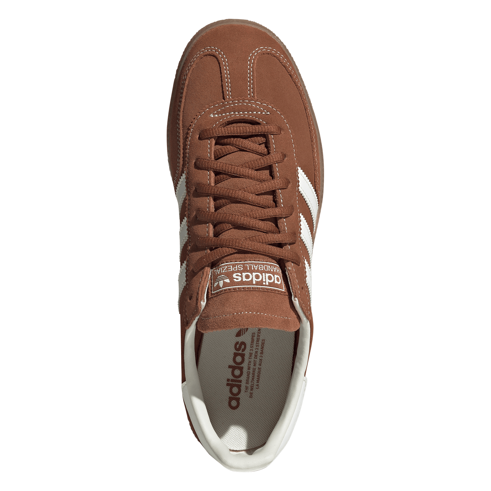 Baskets basses unies ADIDAS Marron