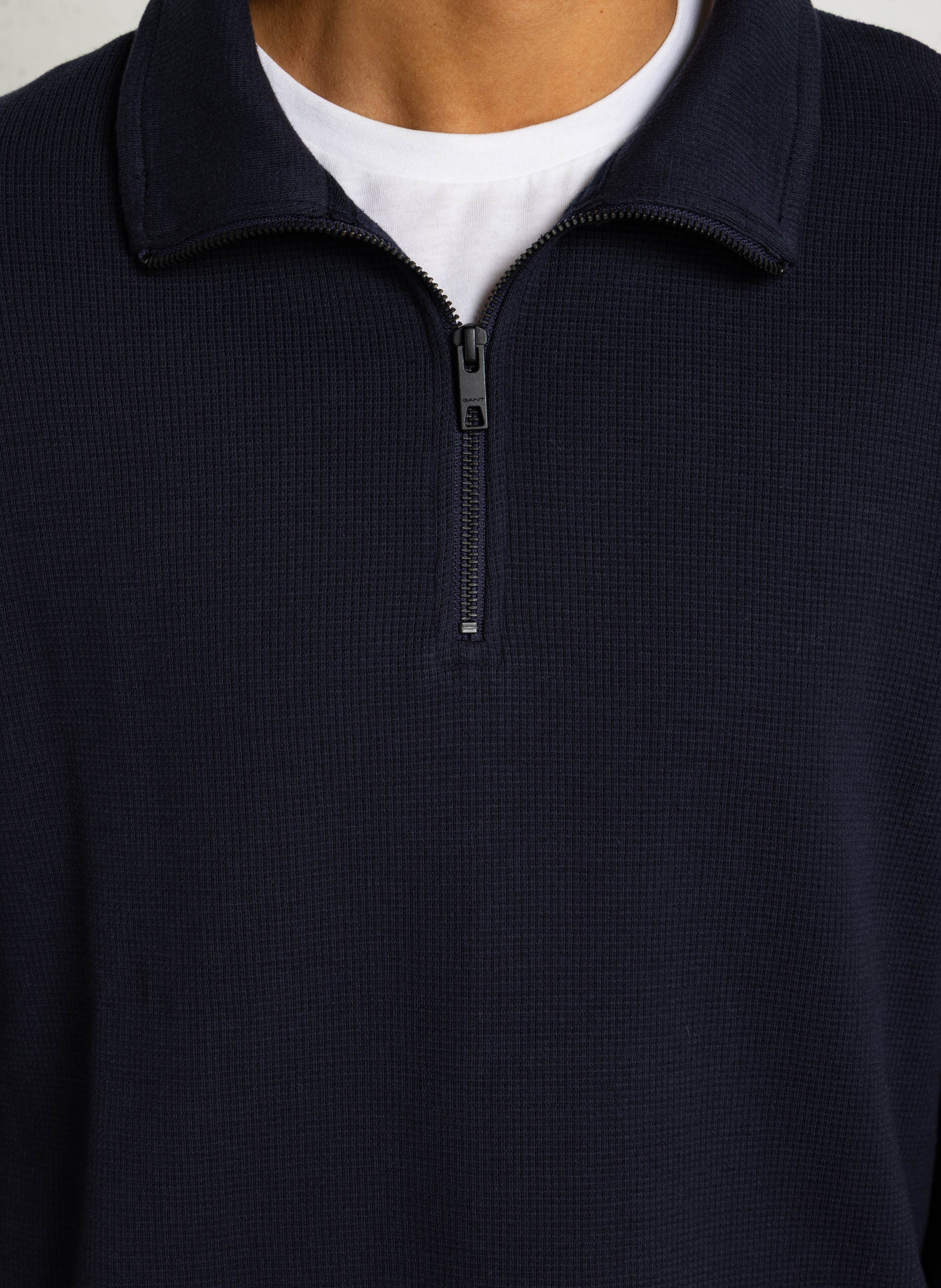 Oversize-Sweatshirt aus Baumwolle GANT Blau