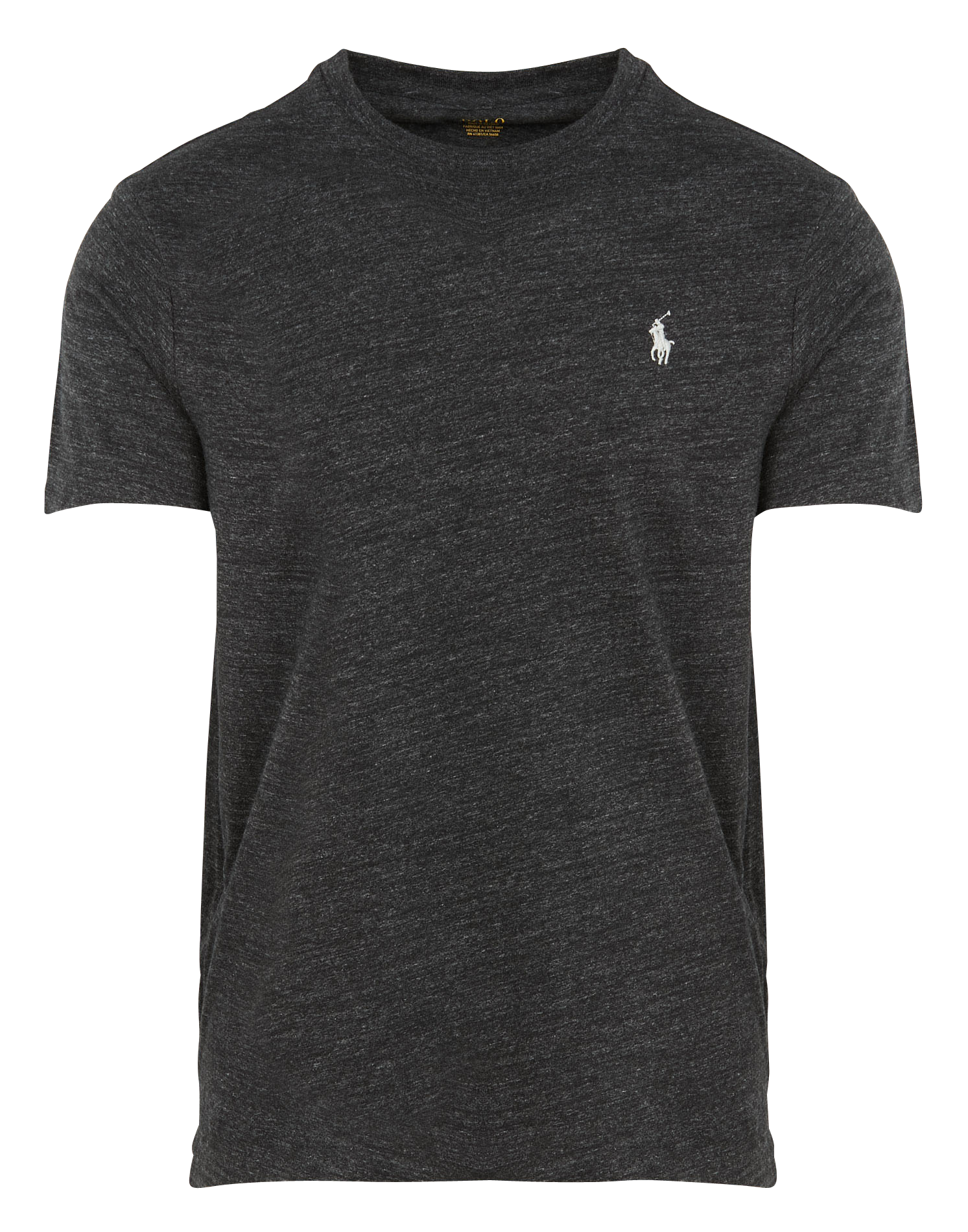 Slim-fit T-shirt van gemêleerd katoen met ronde hals POLO RALPH LAUREN Zwart