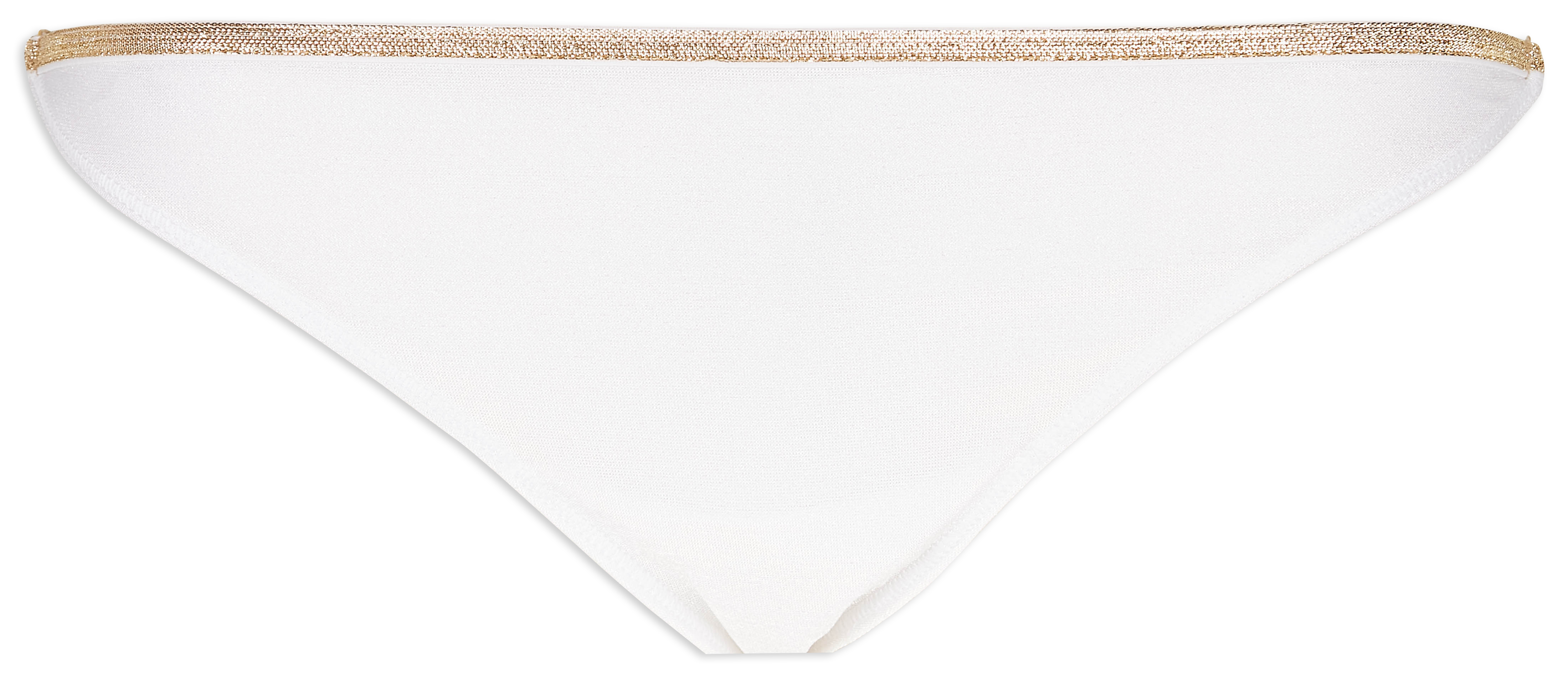 Glittery thong LA NOUVELLE White