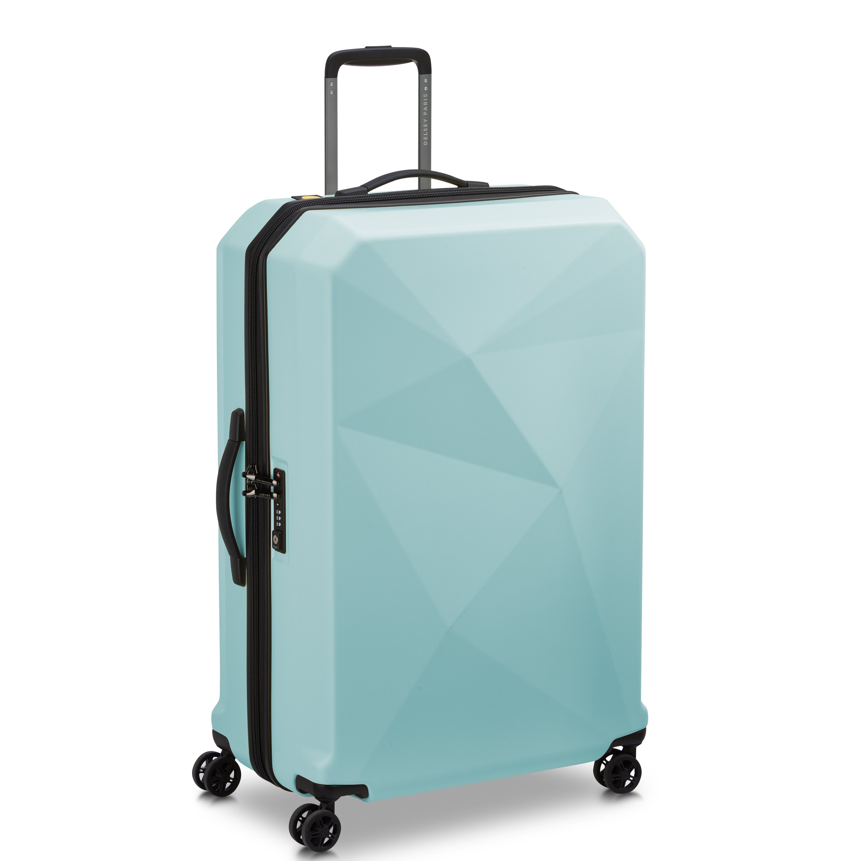Rigid hold suitcase DELSEY PARIS Blue