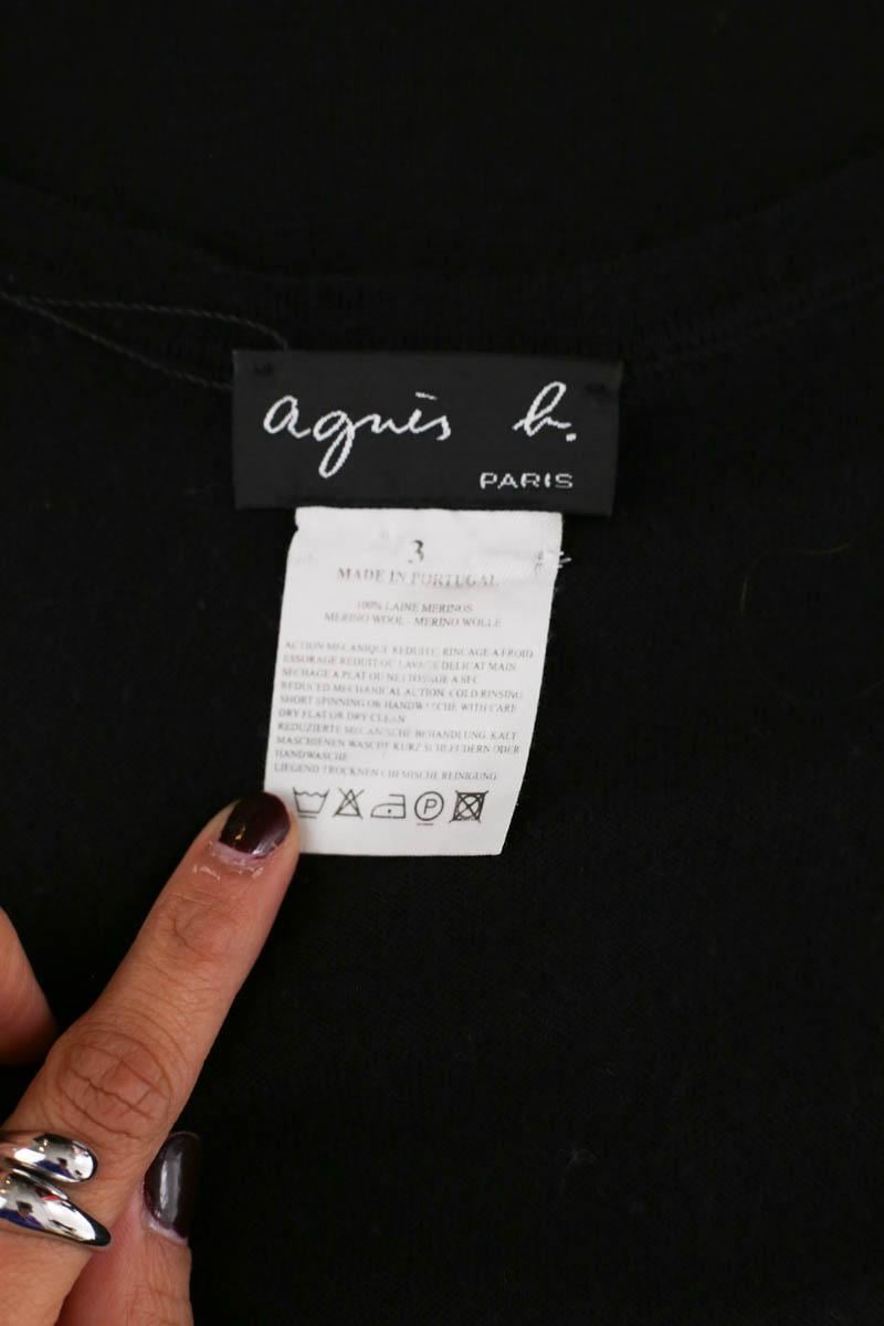 V-neck dress AGNES B. - Seconde Main Black