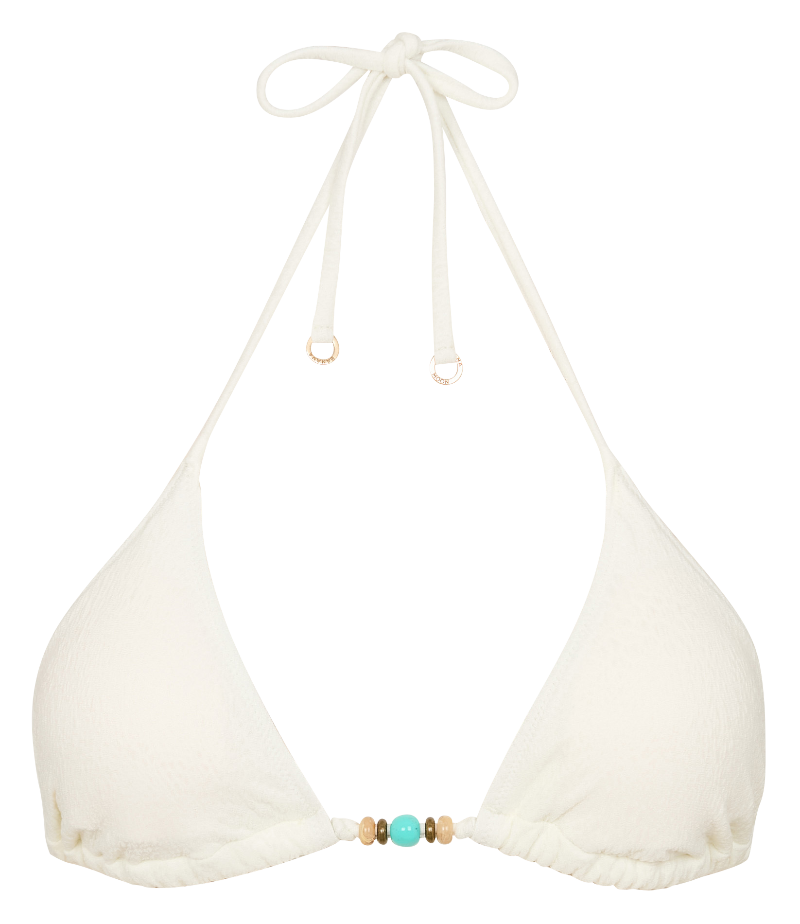 Bandeau bikini top BANANA MOON Beige