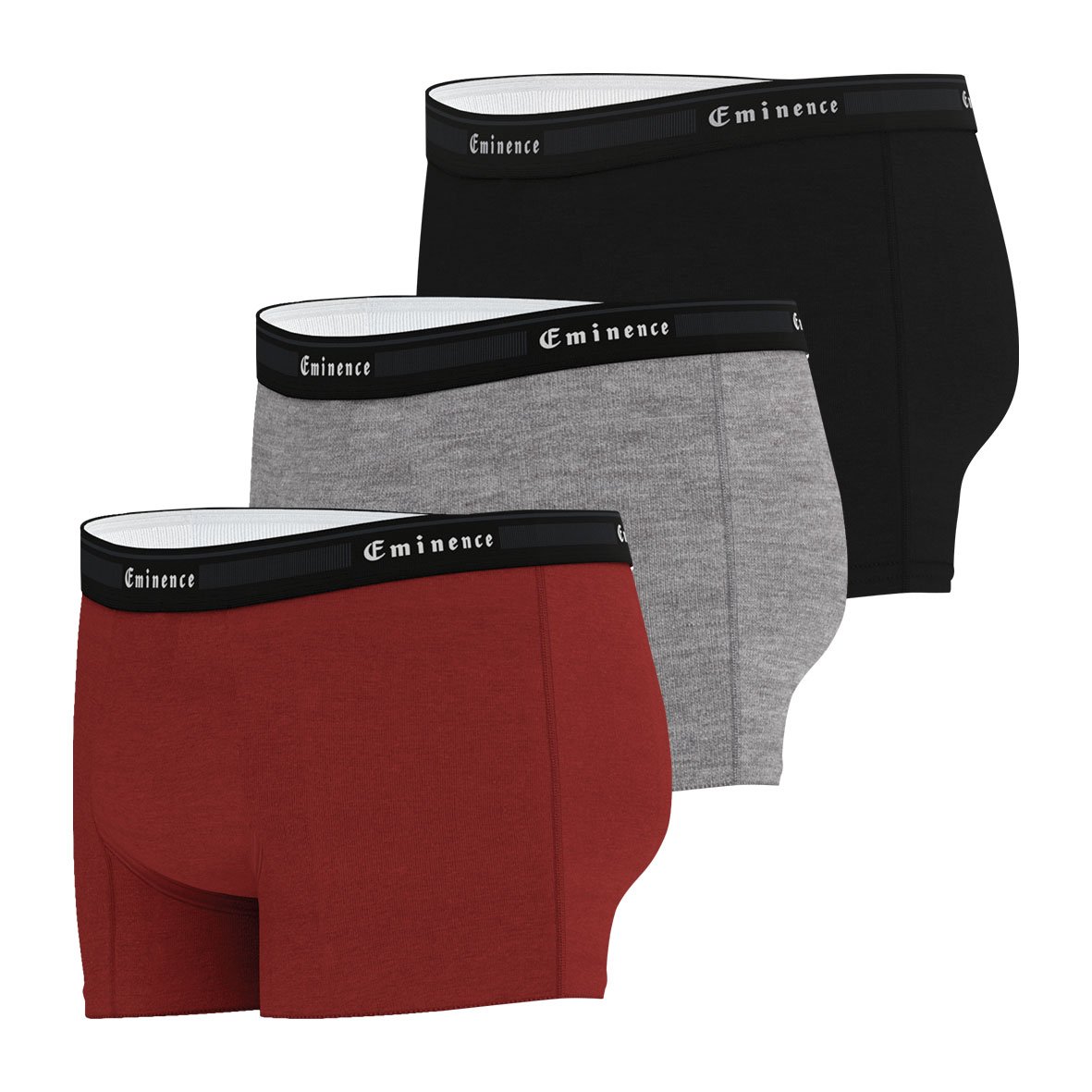 Pack of 3 men's boxers by Tailor Eminence EMINENCE Multicolored