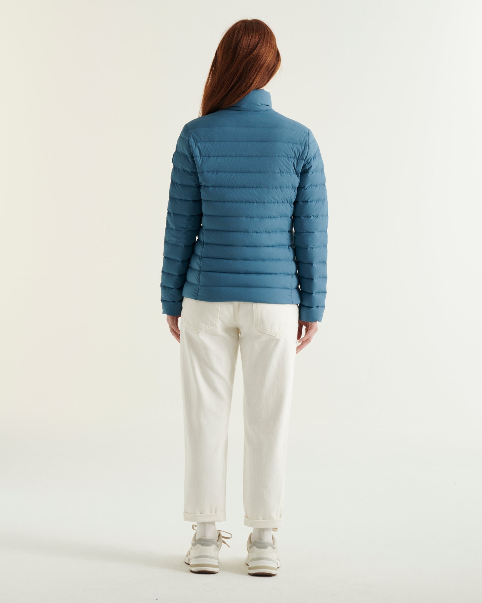 Lightweight stretch down jacket Maia JOTT Blue