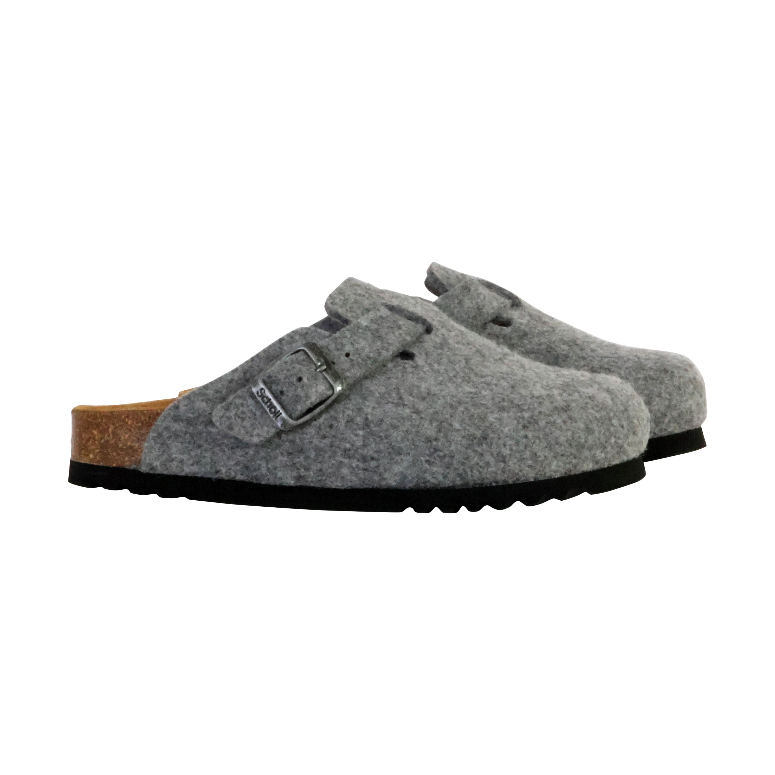 Leather mules Fae SCHOLL Grey