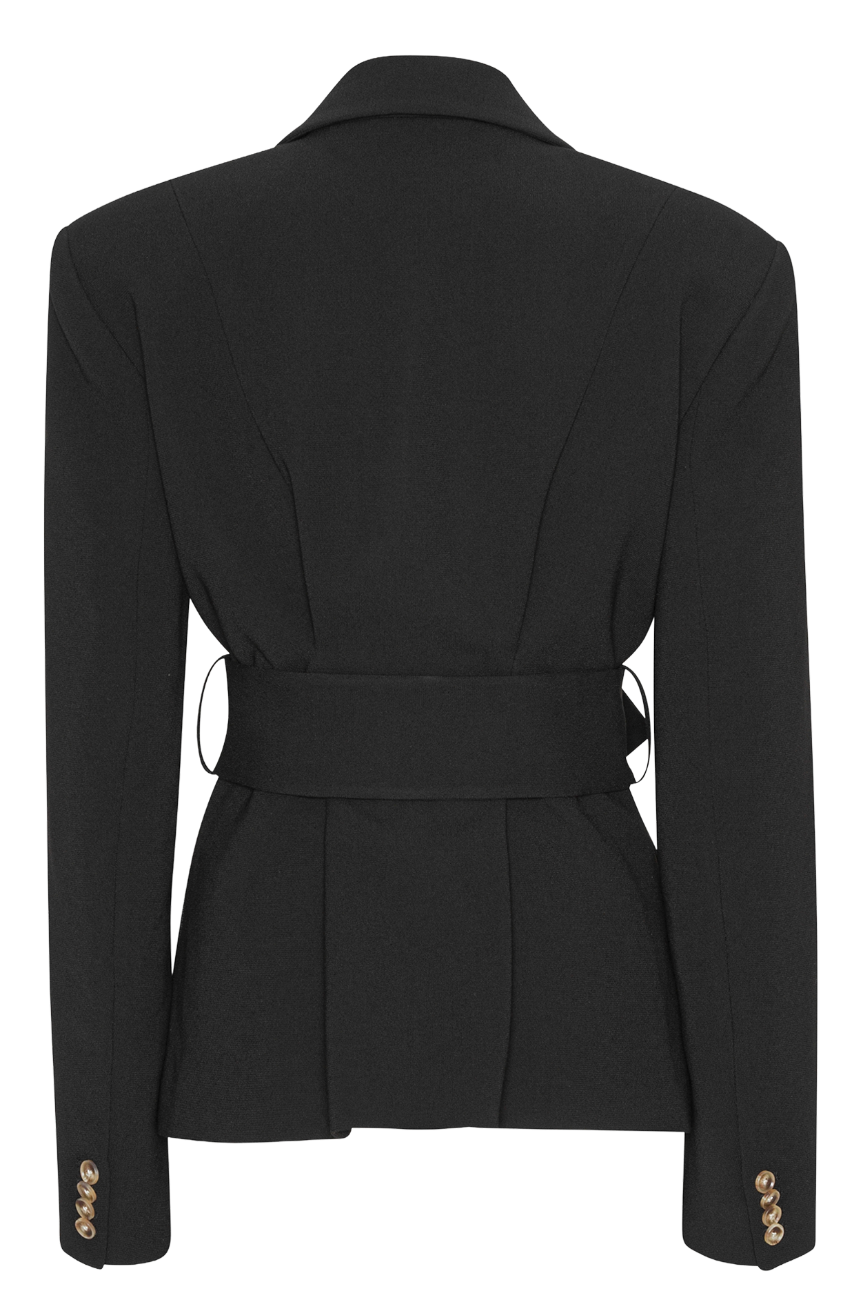 Tailored jacket in recycled fibers ROTATE Black