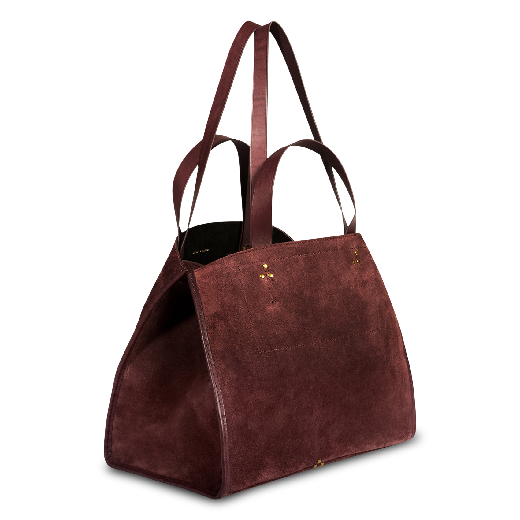 Sac cabas en cuir JEROME DREYFUSS Rouge