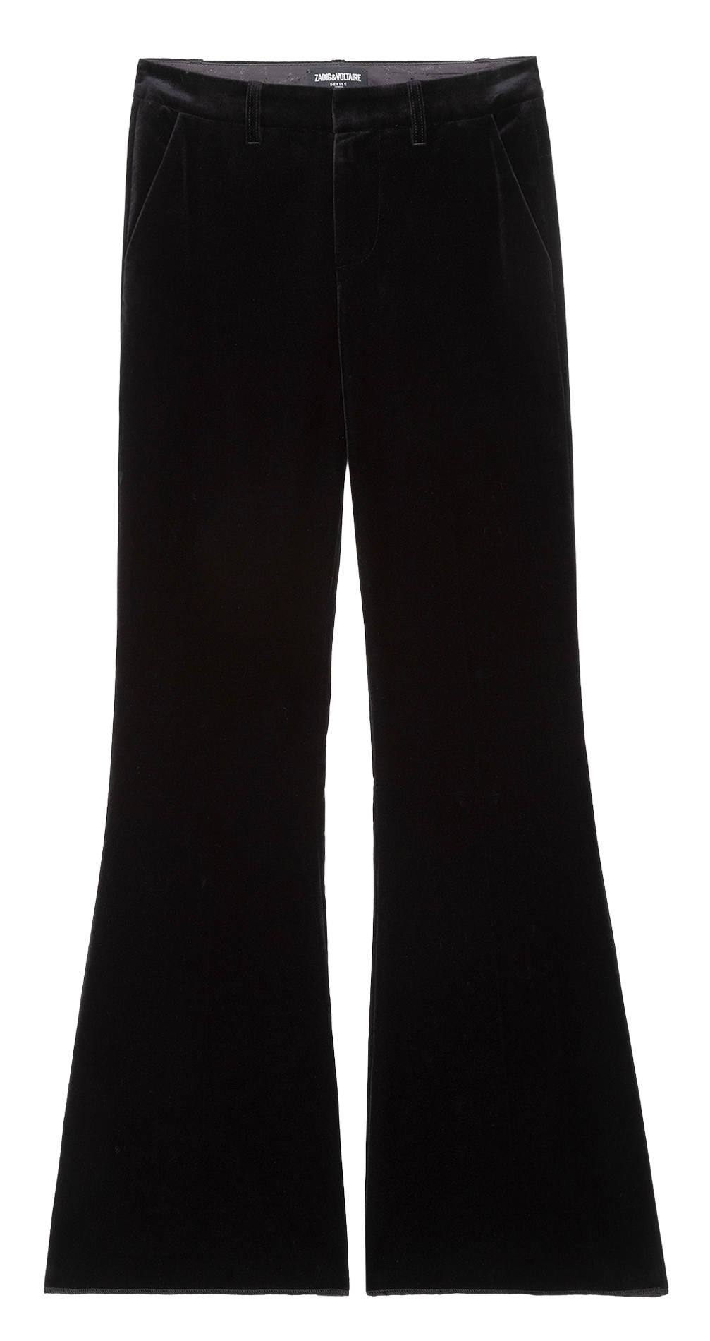 Pantalon velours en coton ZADIG&VOLTAIRE Noir