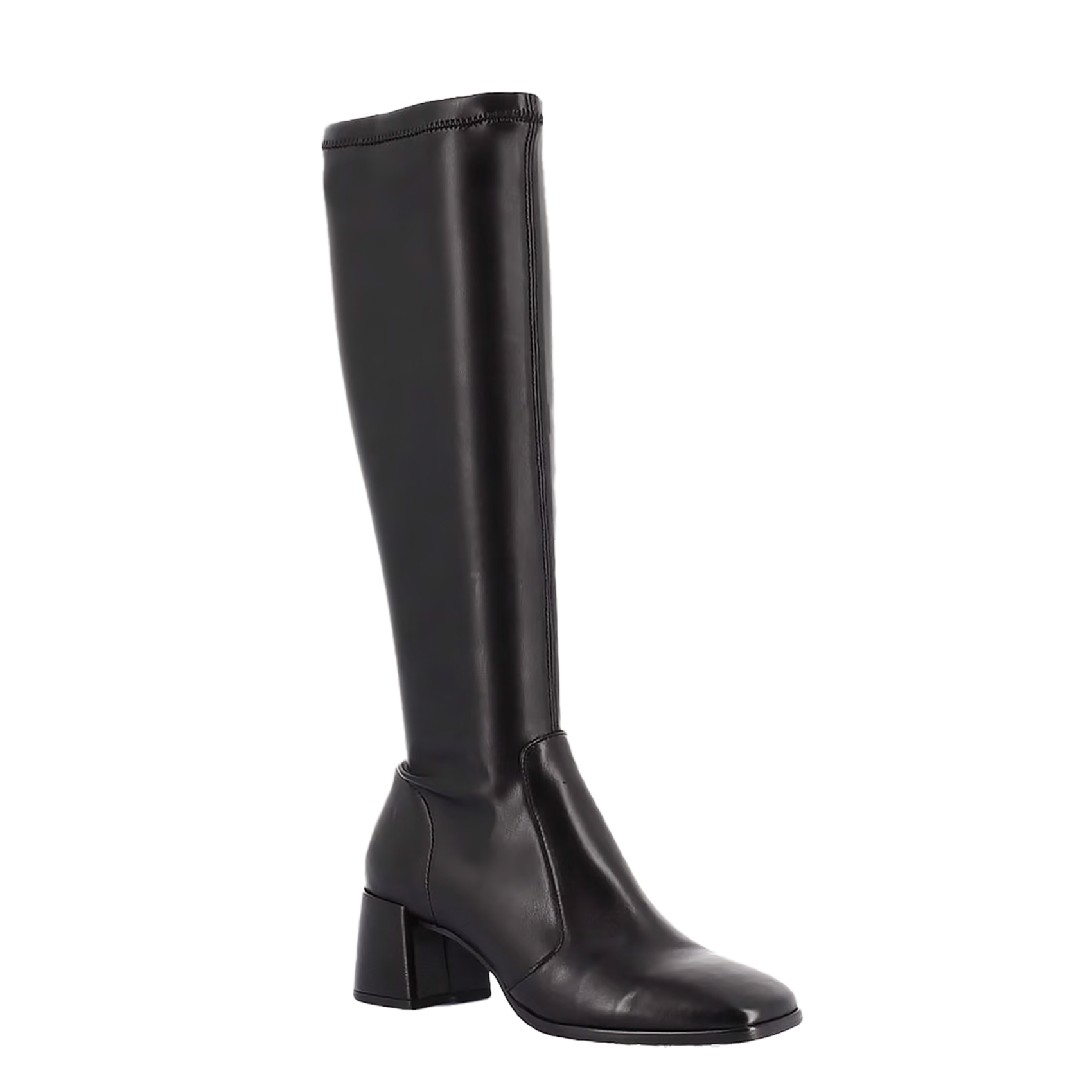 Leather boots JONAK Black