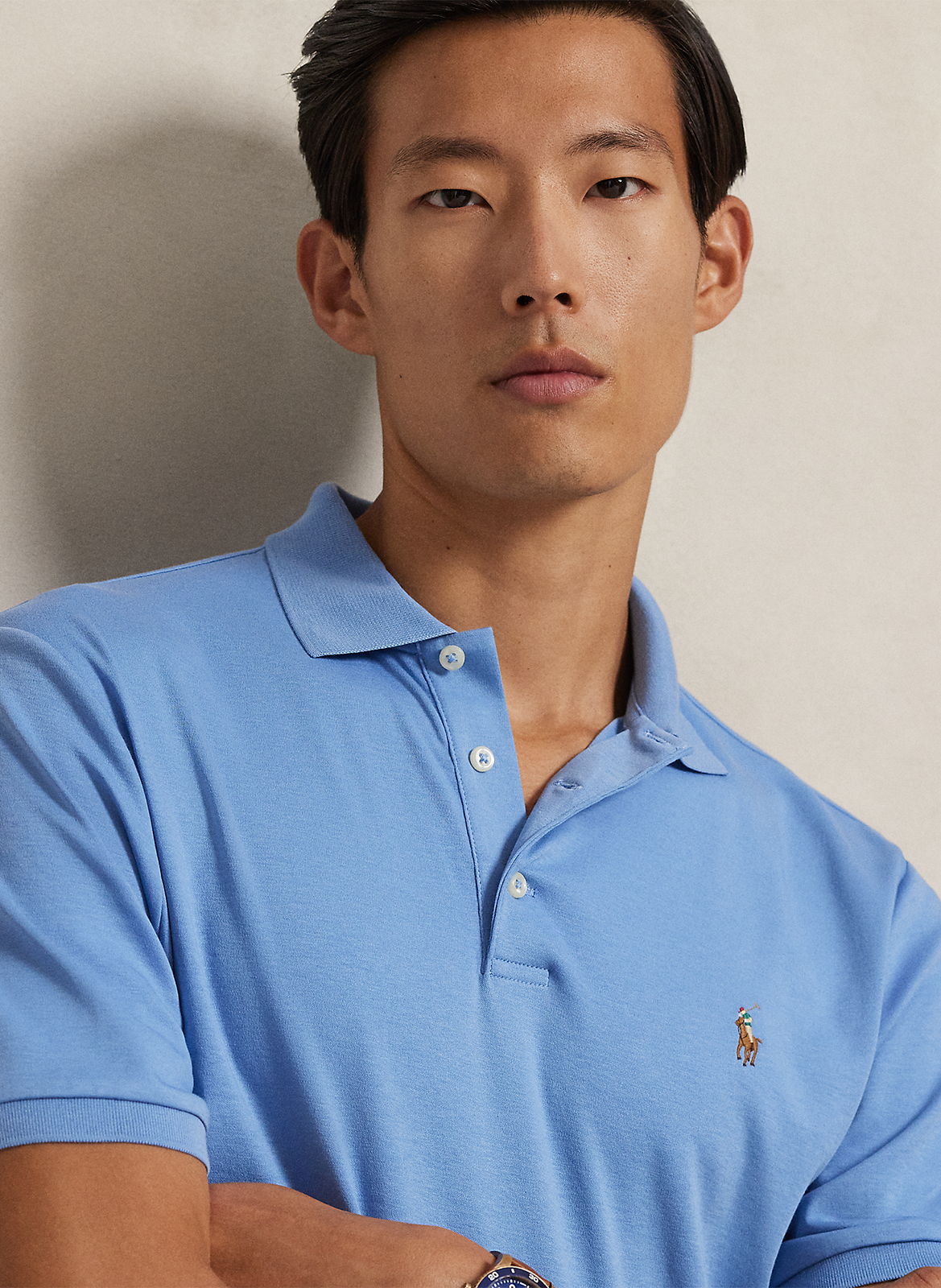 Cotton polo shirt POLO RALPH LAUREN Blue