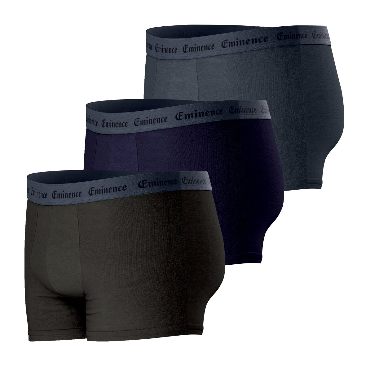 Boxer shorts, pack of 3, business EMINENCE Multicolored