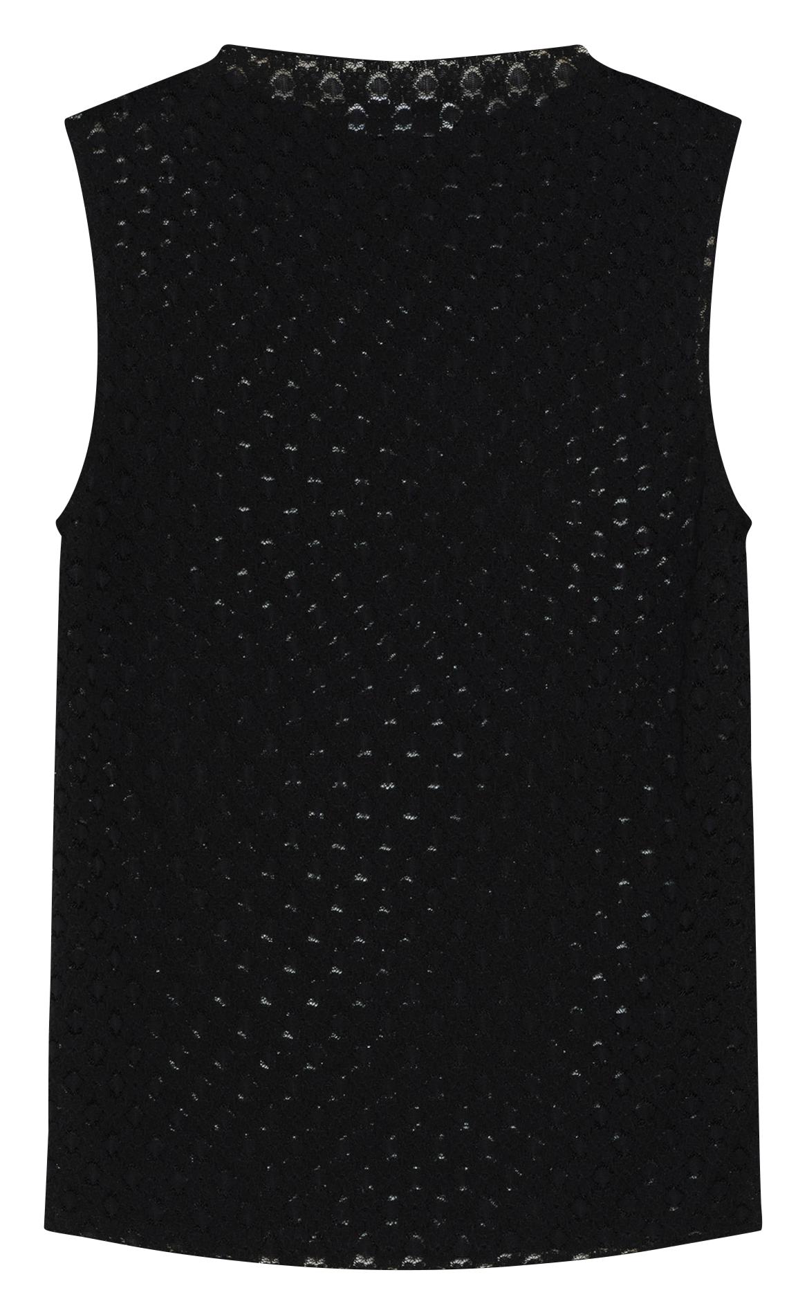 Top sans manches en dentelle GRACE ET MILA Noir