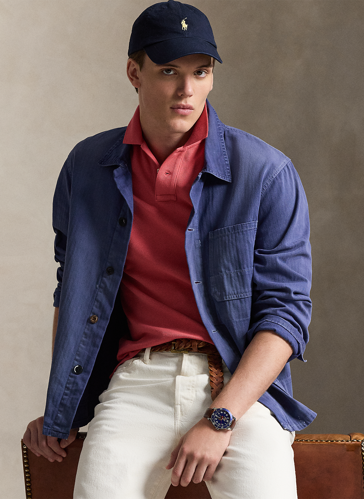 Cotton polo shirt POLO RALPH LAUREN Red