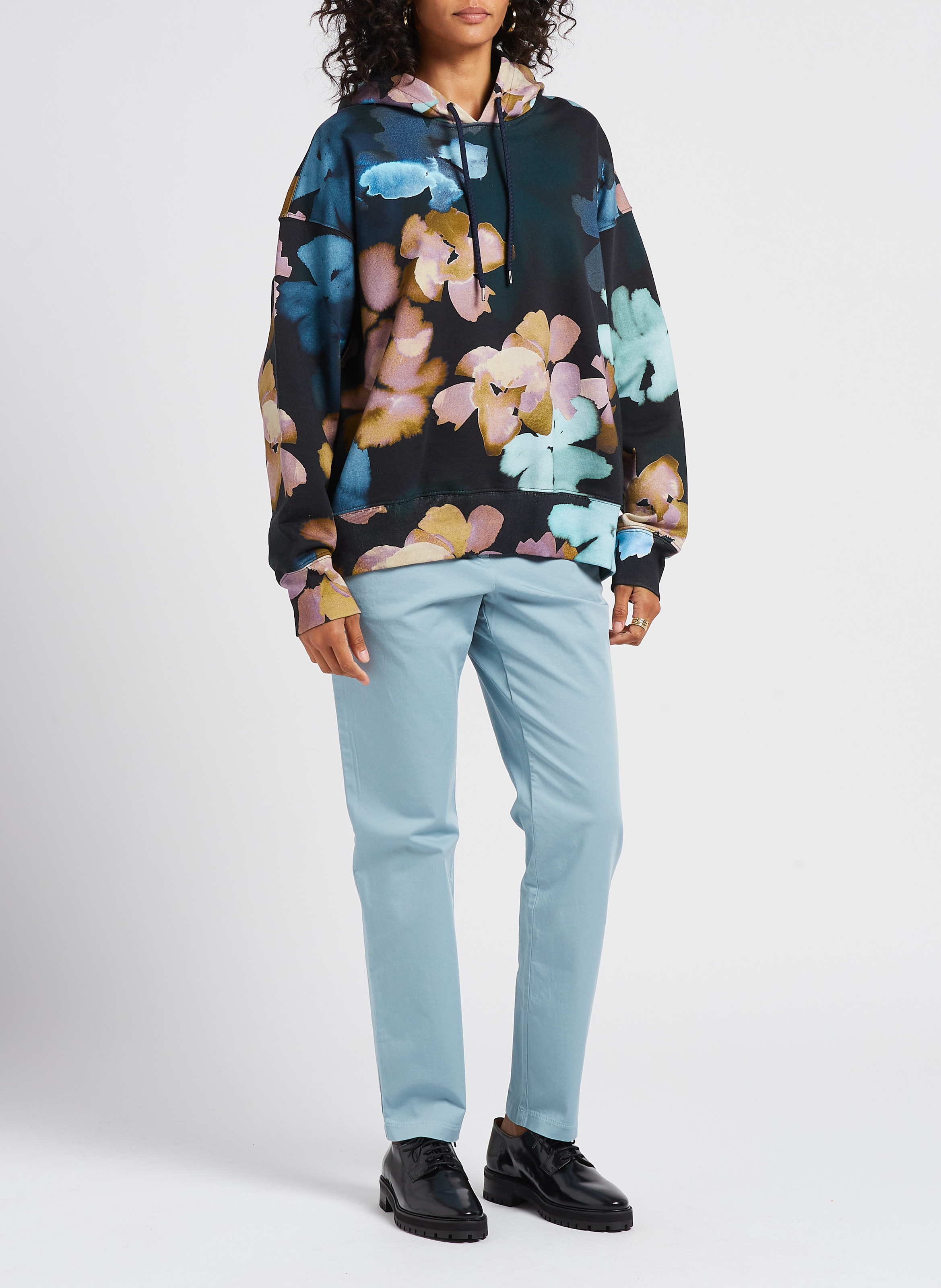 Pantalon chino en coton biologique PAUL SMITH Bleu