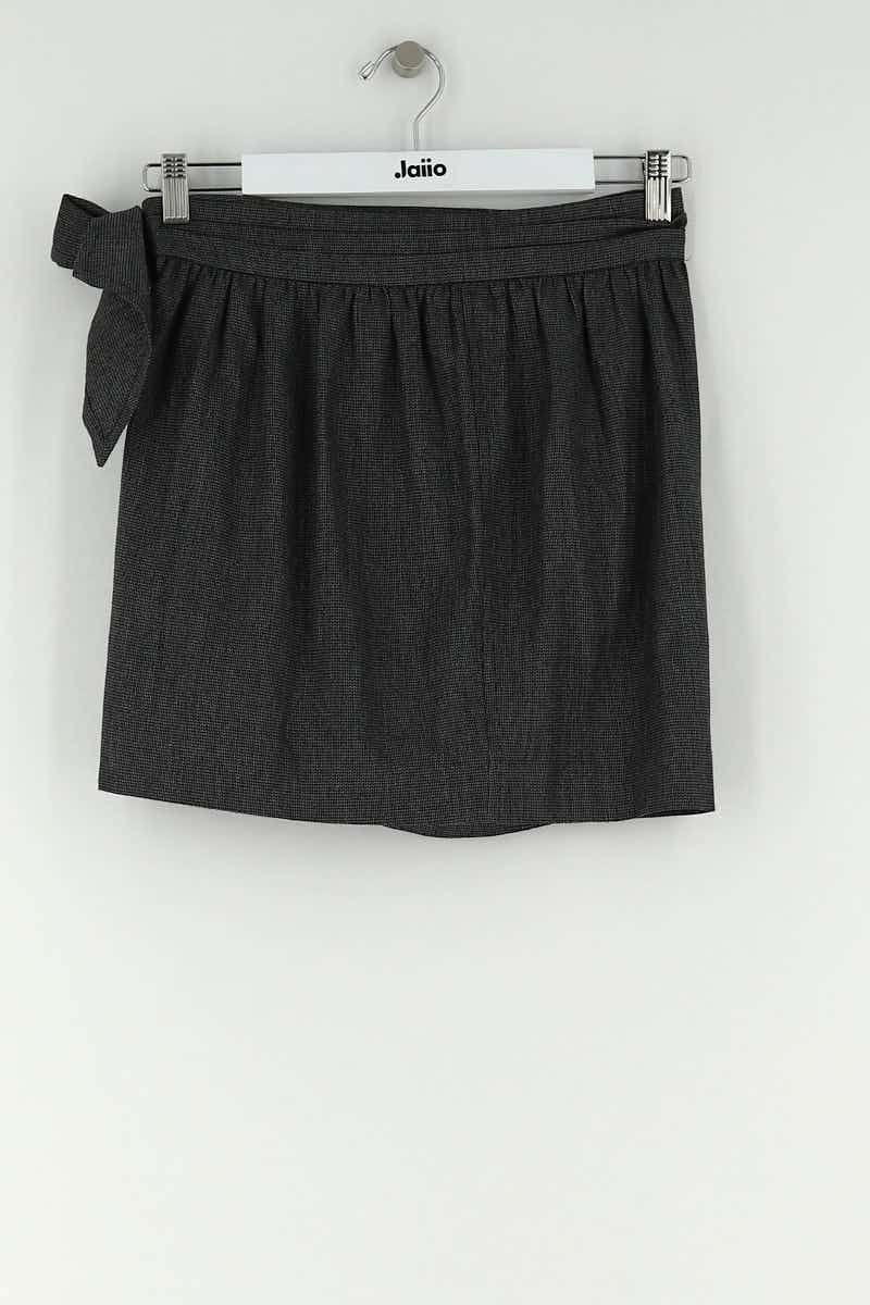 Mini skirt ISABEL MARANT ÉTOILE - SECONDE MAIN Grey