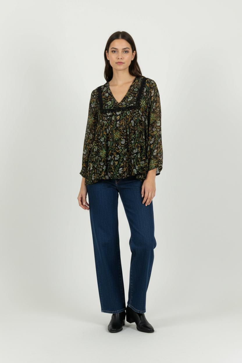 Shirt STELLA FOREST - SECONDE MAIN Black