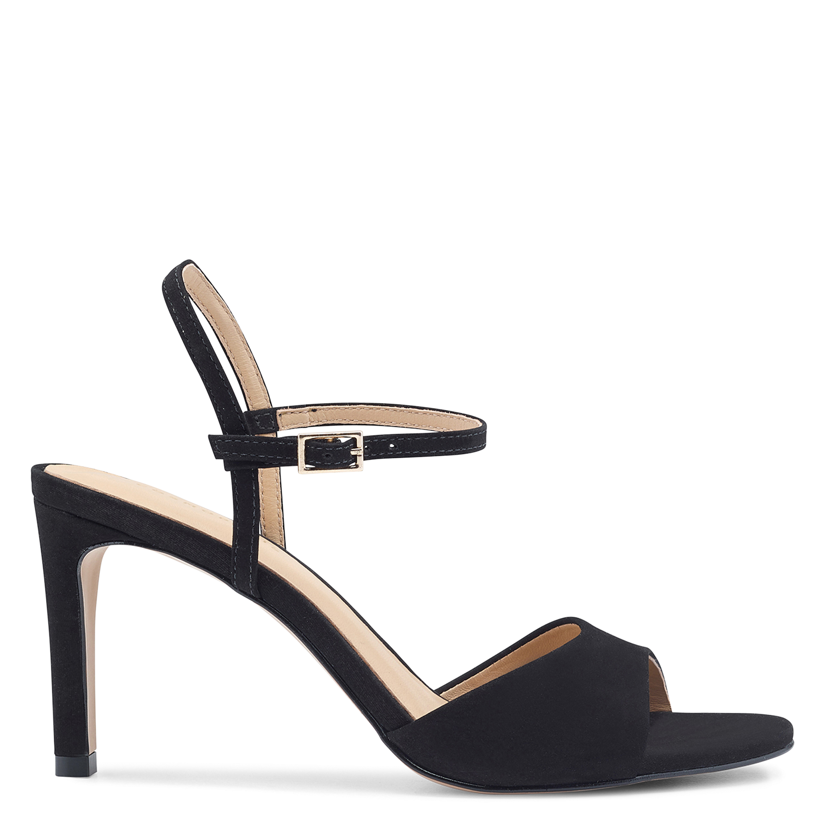 Sandales hautes en cuir COSMOPARIS Noir