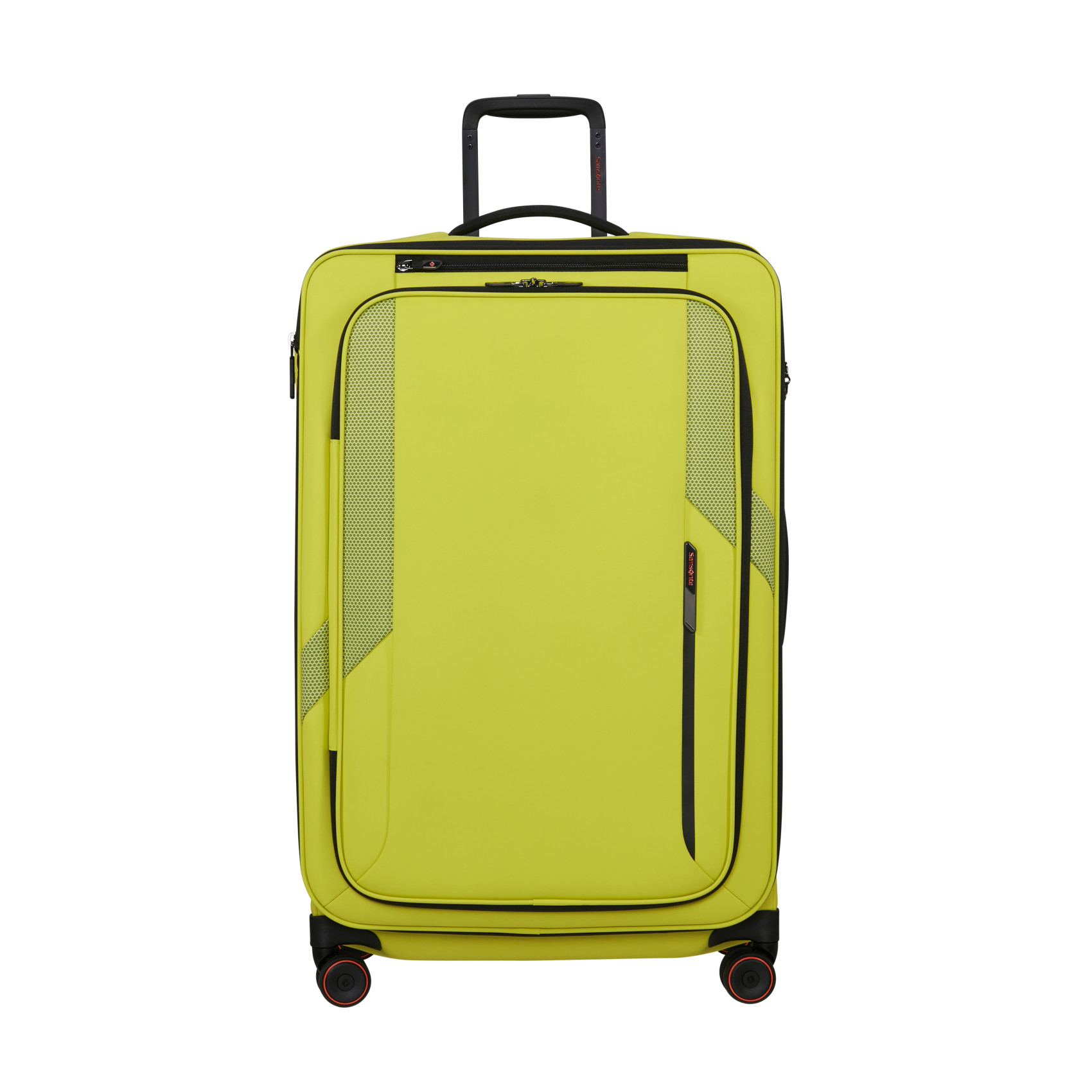 Glazed valise 4 roues taille l SAMSONITE Jaune