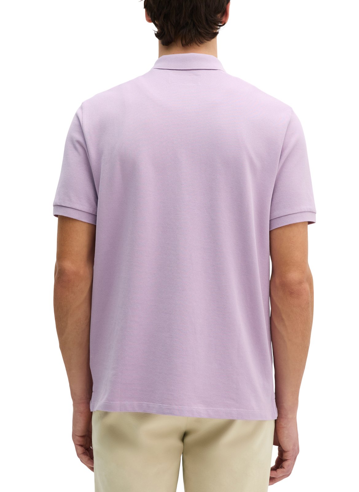 Polo droit en coton MARC O'POLO Violet