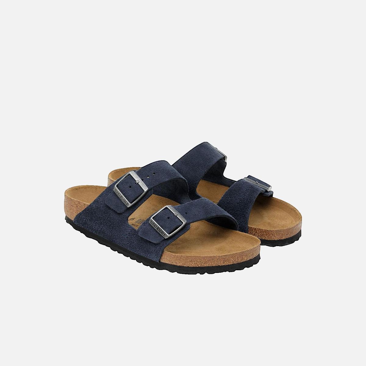 Arizona flat sandals BIRKENSTOCK Blue
