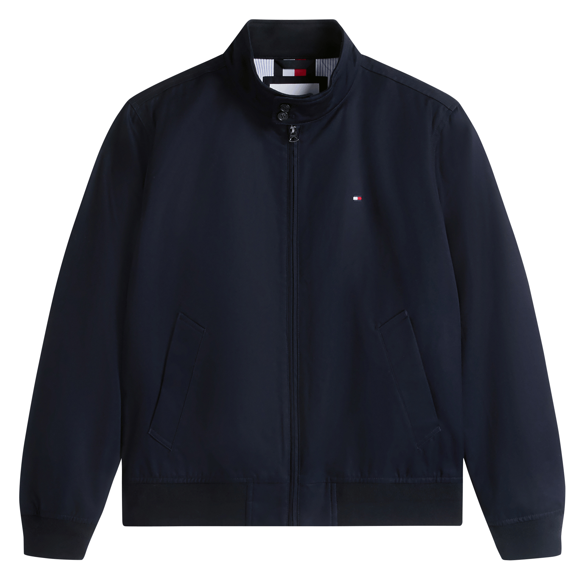 Baumwollblouson TOMMY HILFIGER Blau