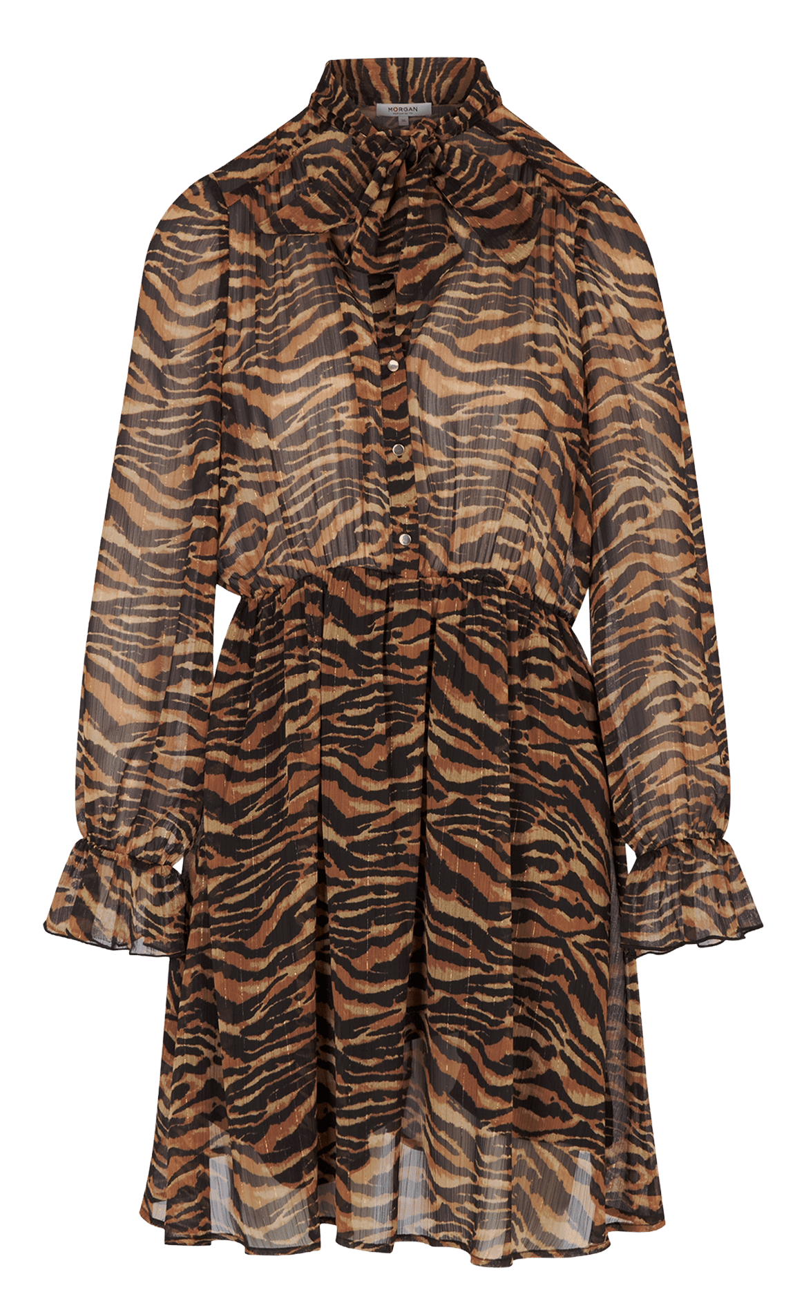Bedrucktes Kurzkleid MORGAN Mehrfarbig