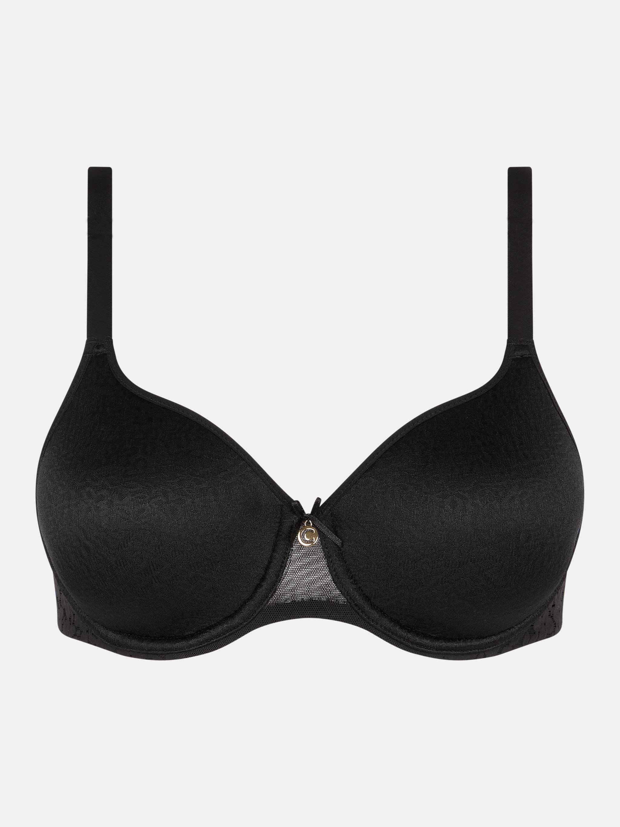 Lace spacer full cup bra CHANTELLE Black